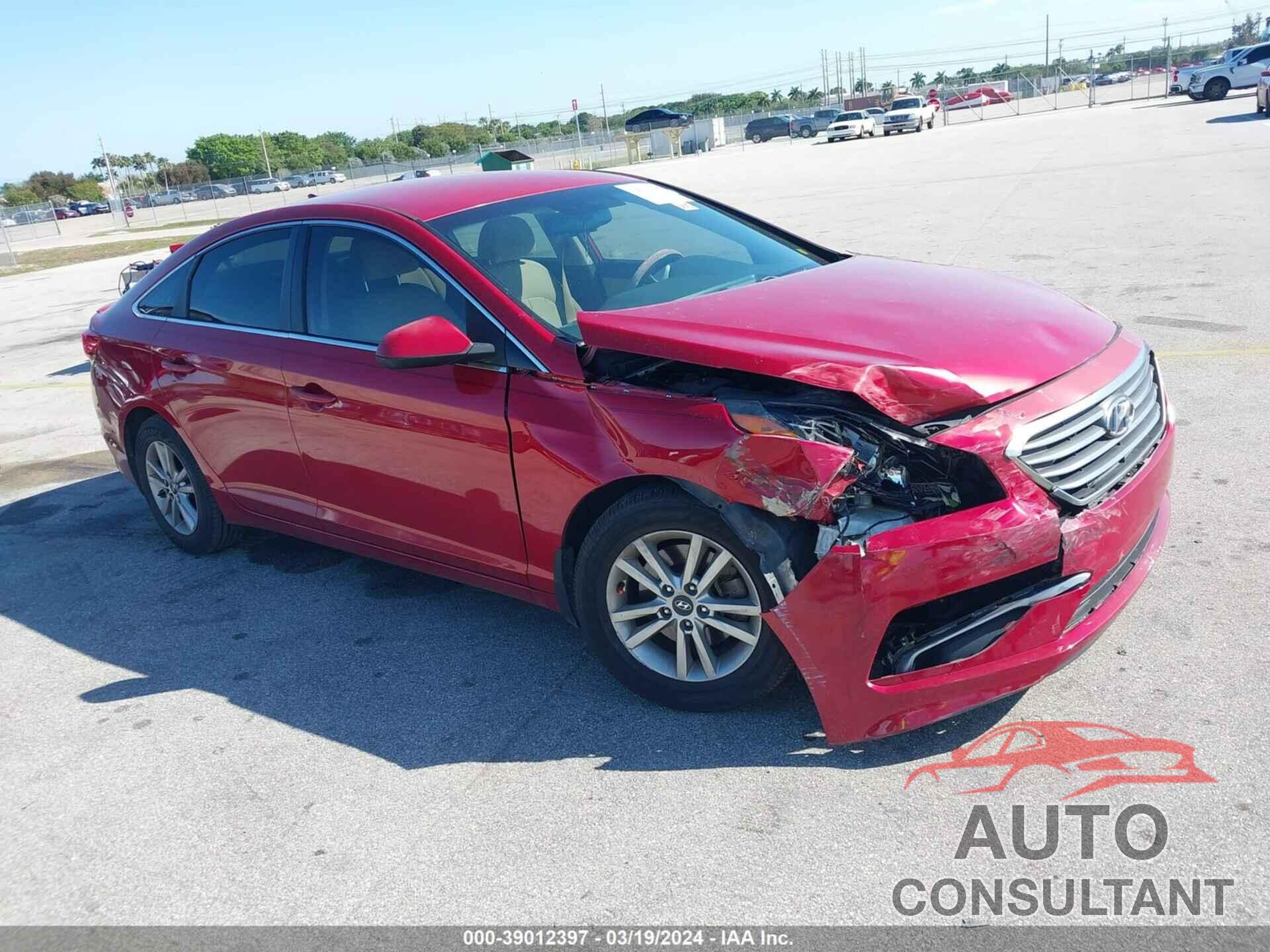 HYUNDAI SONATA 2017 - 5NPE24AF0HH481845