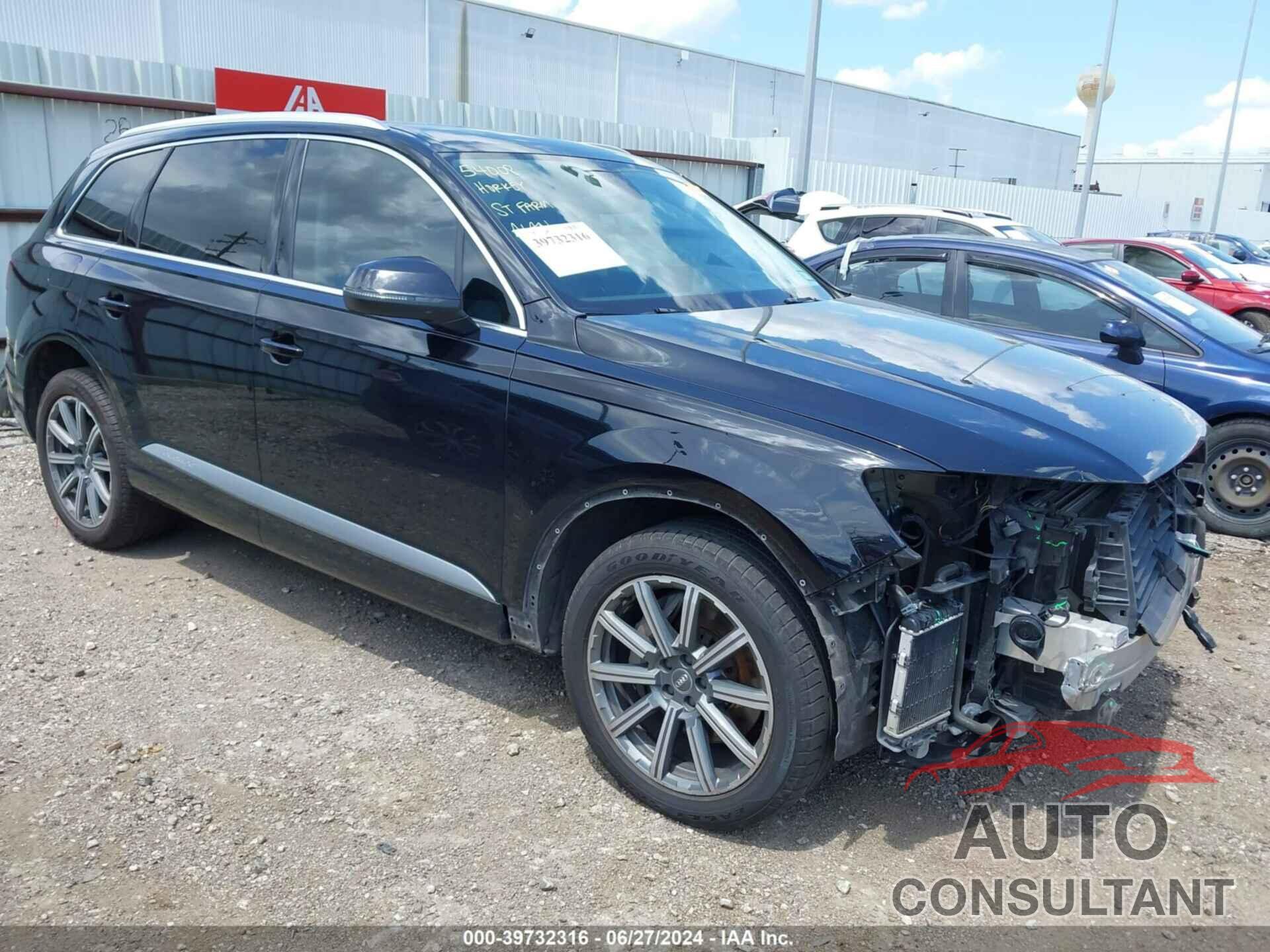 AUDI Q7 2018 - WA1VAAF79JD008423