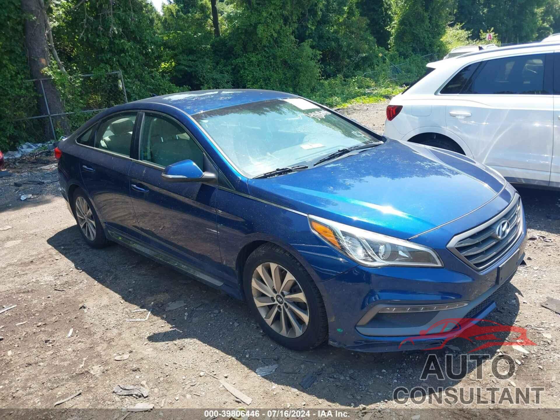 HYUNDAI SONATA 2016 - 5NPE34AF9GH413510