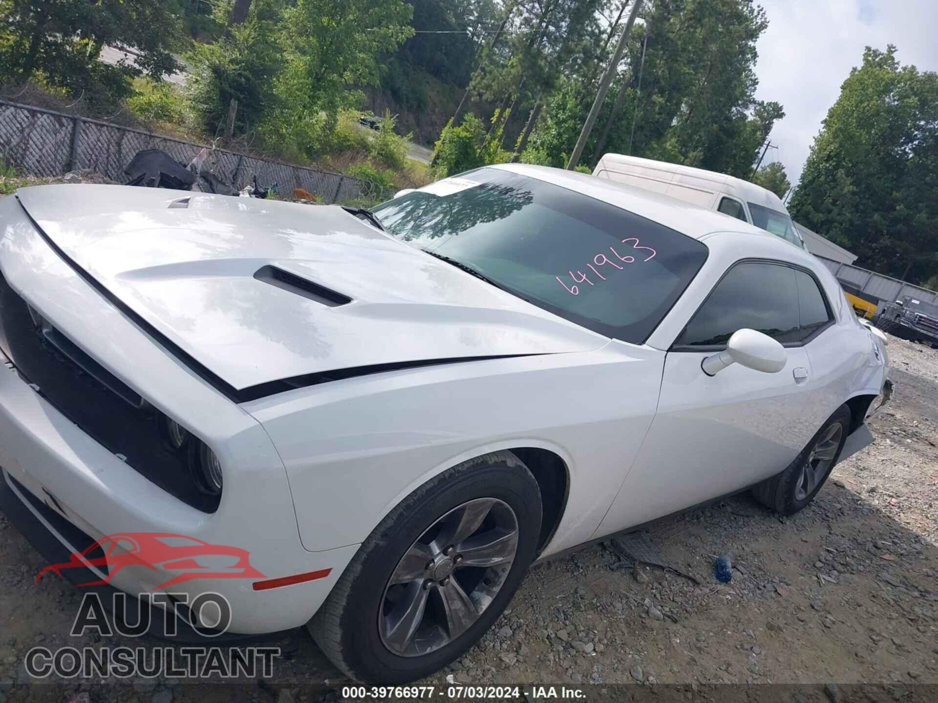 DODGE CHALLENGER 2019 - 2C3CDZAG2KH641963