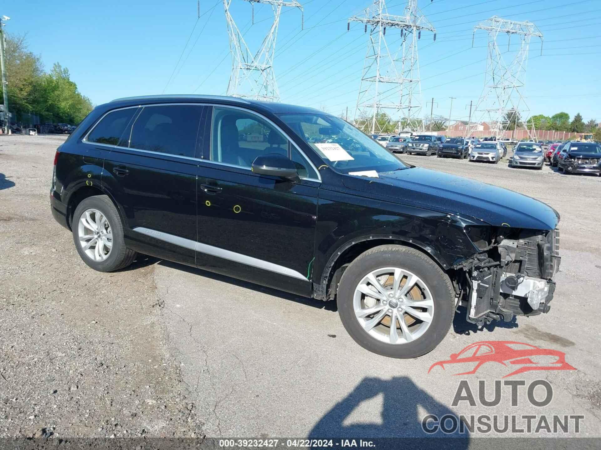 AUDI Q7 2019 - WA1LAAF70KD042985