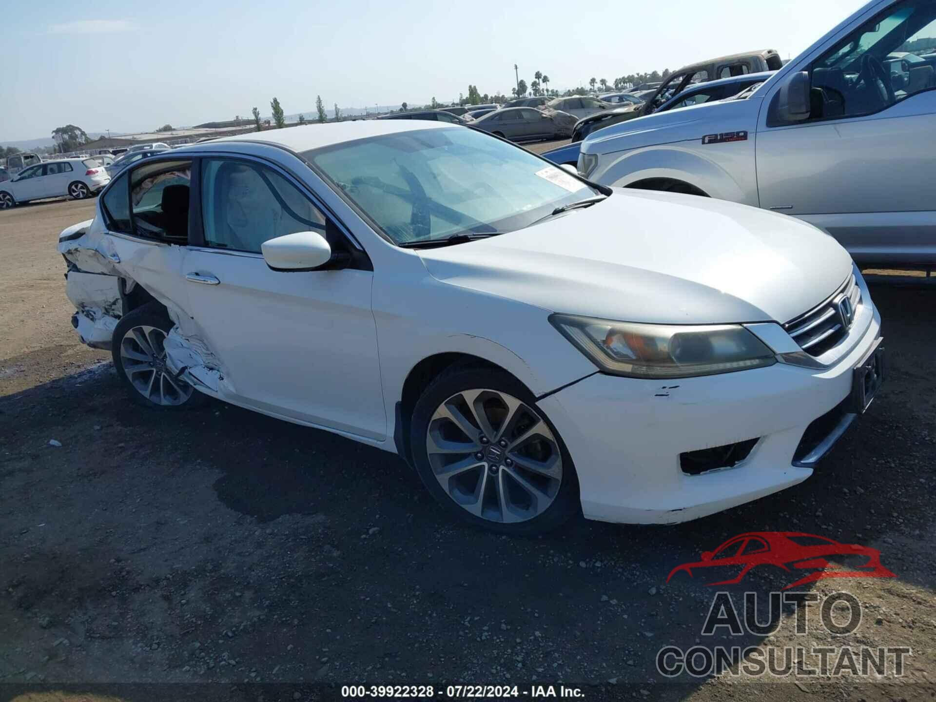 HONDA ACCORD 2014 - 1HGCR2F52EA190114
