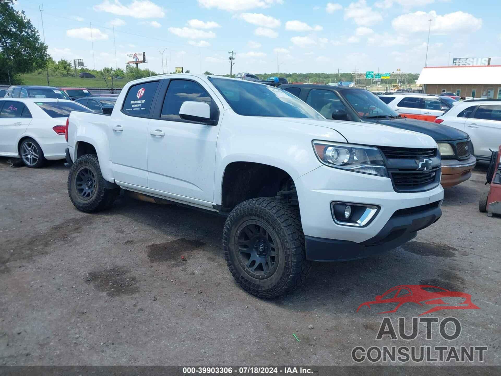 CHEVROLET COLORADO 2017 - 1GCGTDEN8H1262212