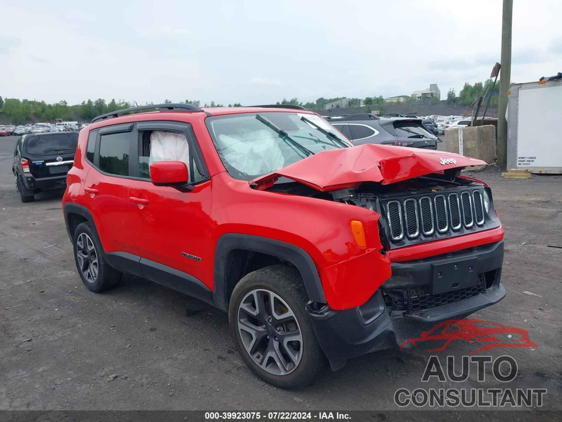 JEEP RENEGADE 2016 - ZACCJBBT1GPC56455