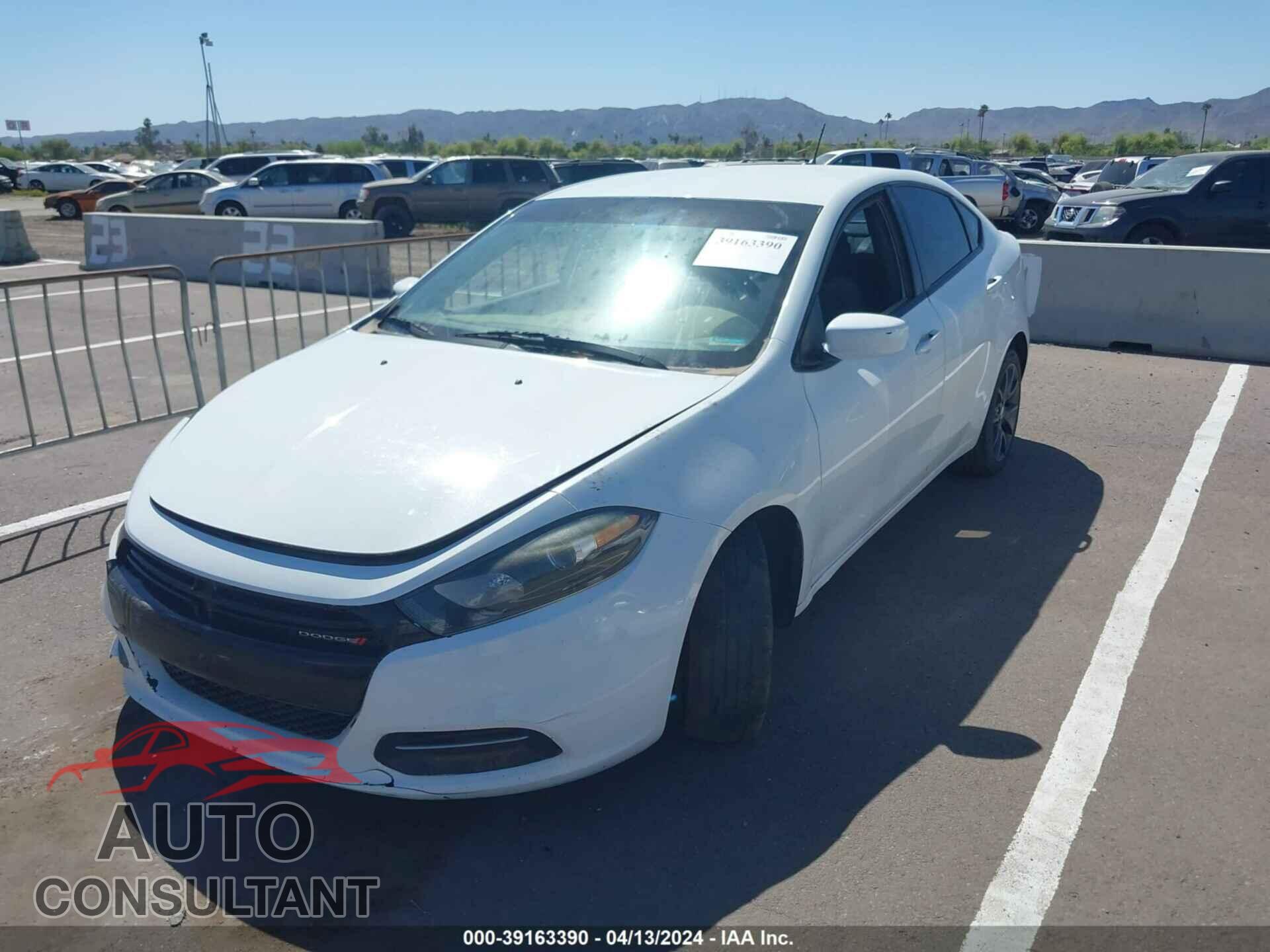 DODGE DART 2016 - 1C3CDFAA6GD755768