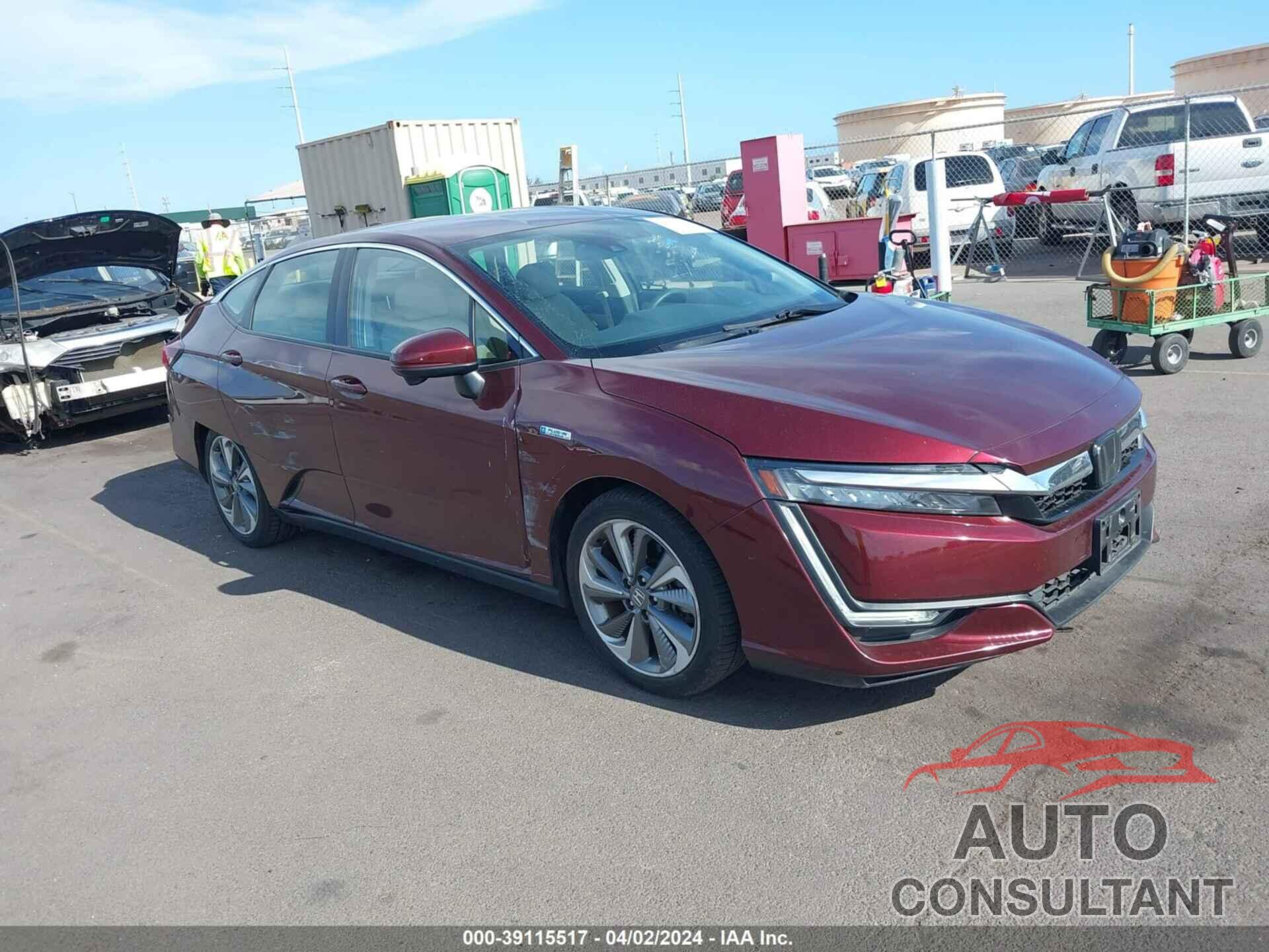 HONDA CLARITY PLUG-IN HYBRID 2018 - JHMZC5F19JC020855