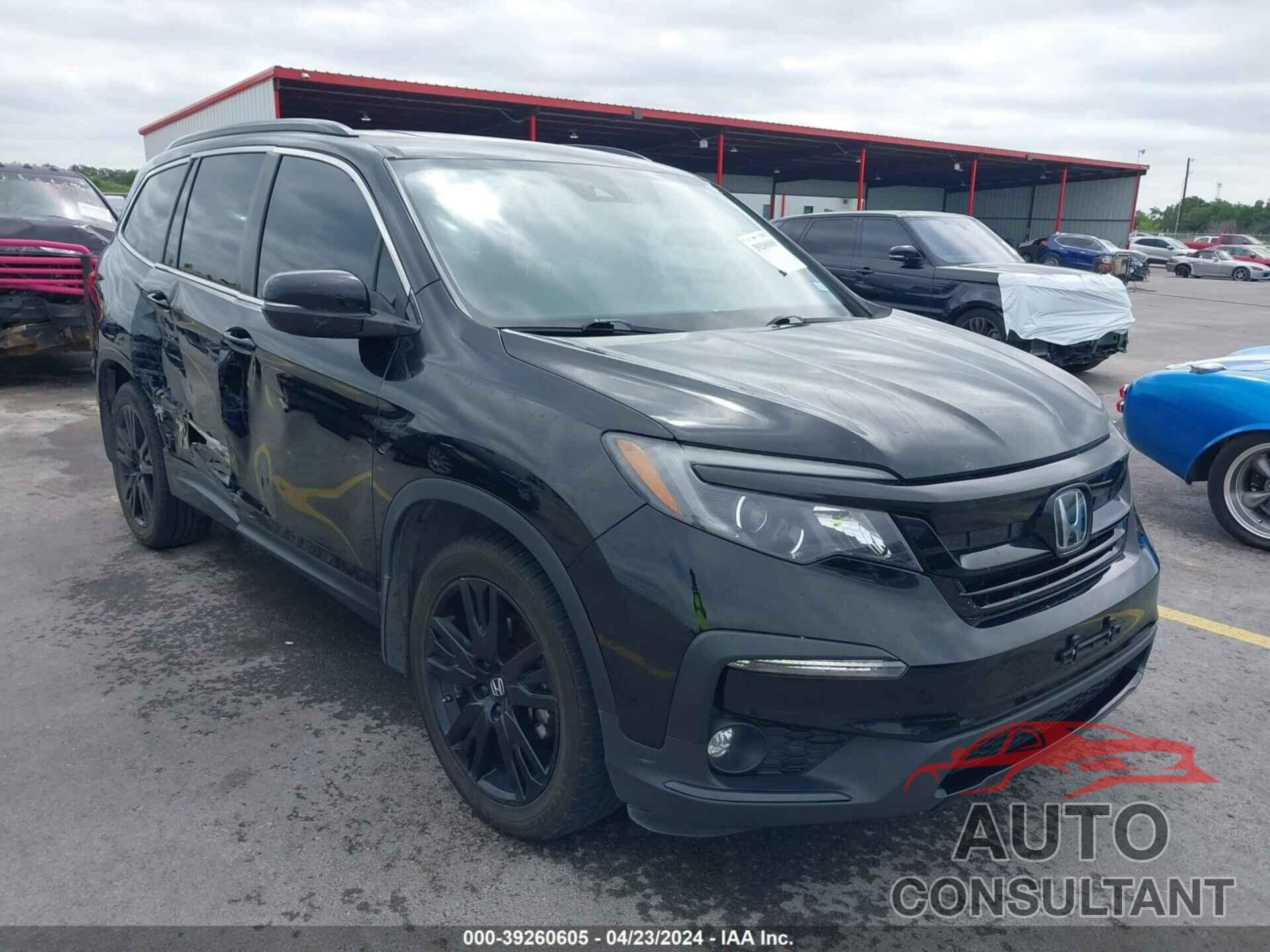 HONDA PILOT 2021 - 5FNYF5H29MB003278