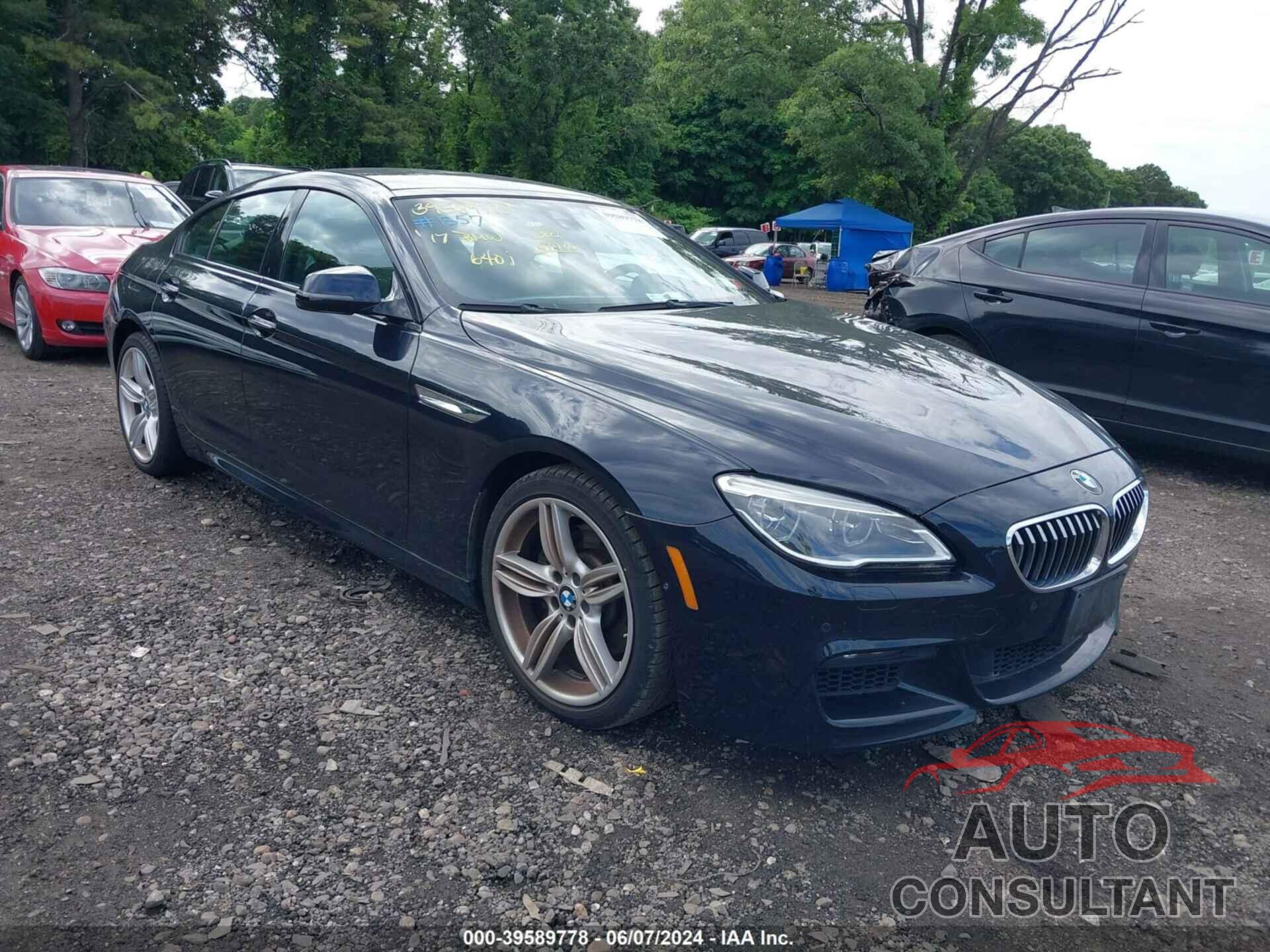 BMW 640I GRAN COUPE 2017 - WBA6D2C55HGT66330