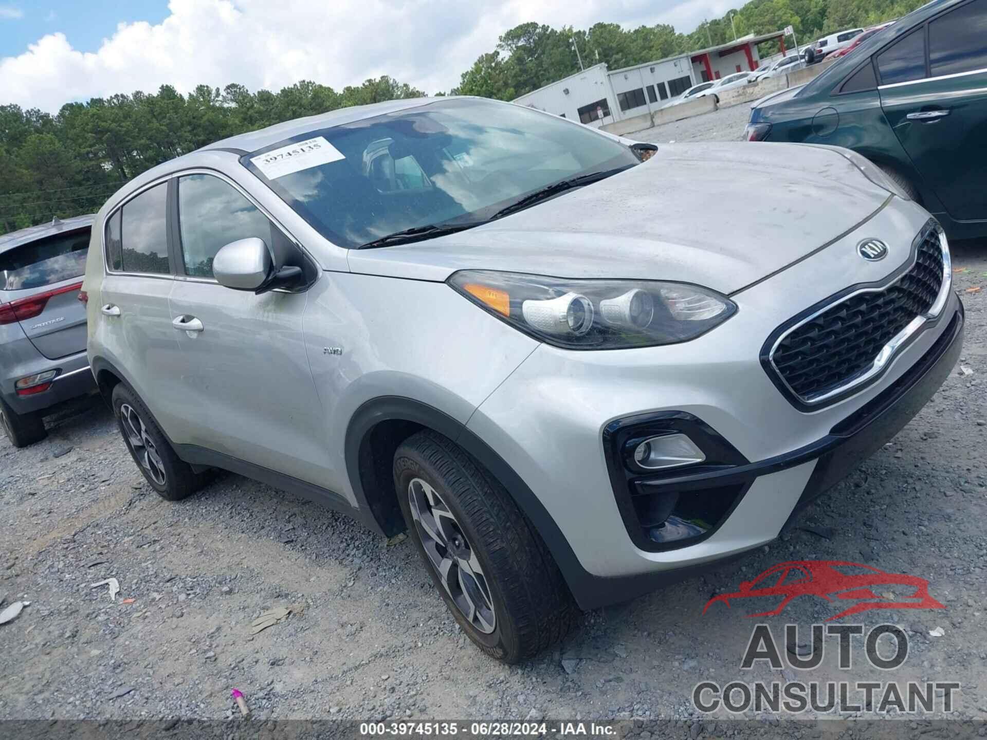 KIA SPORTAGE 2021 - KNDPMCAC4M7927299