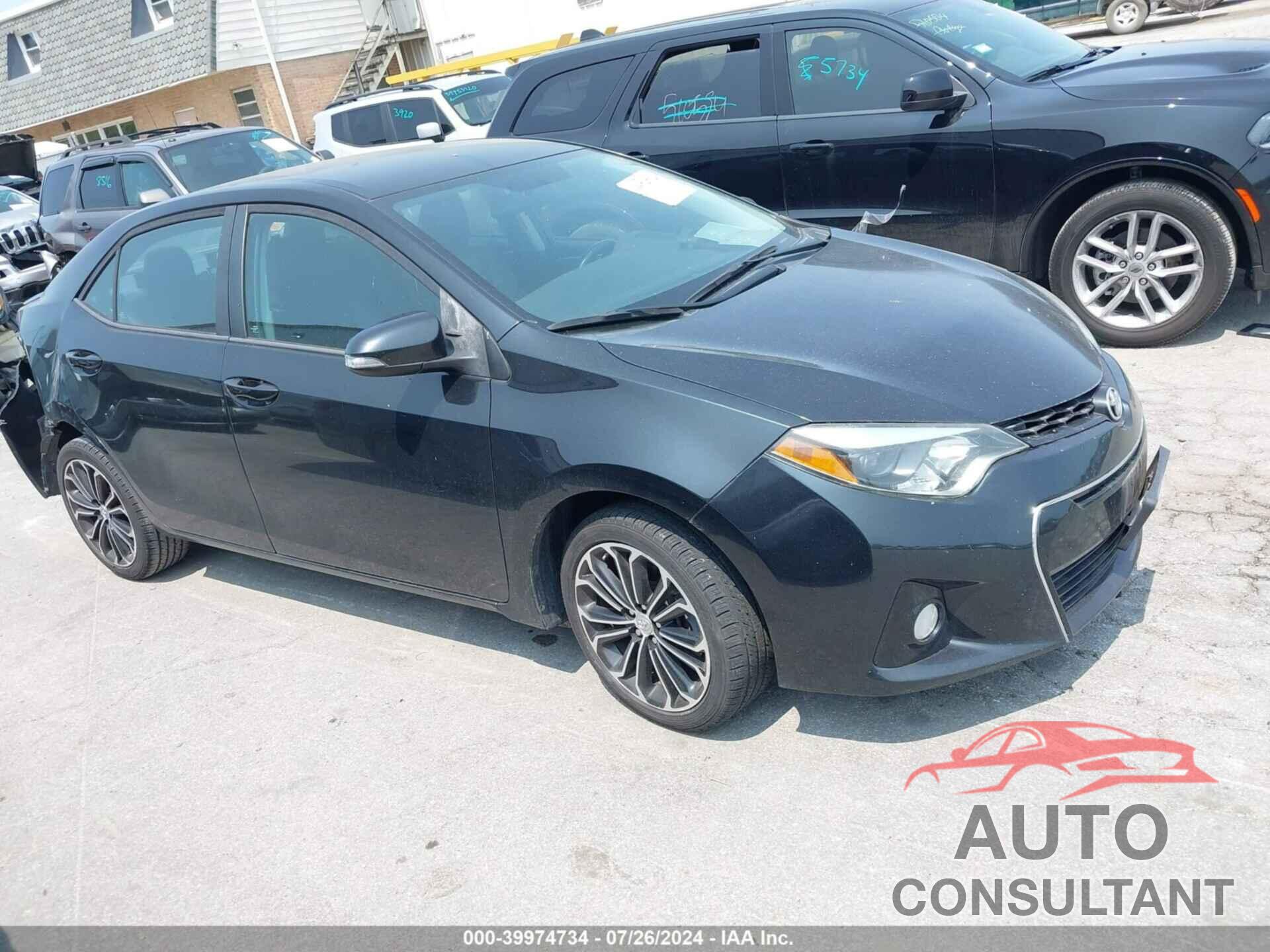 TOYOTA COROLLA 2016 - 5YFBURHE8GP532288