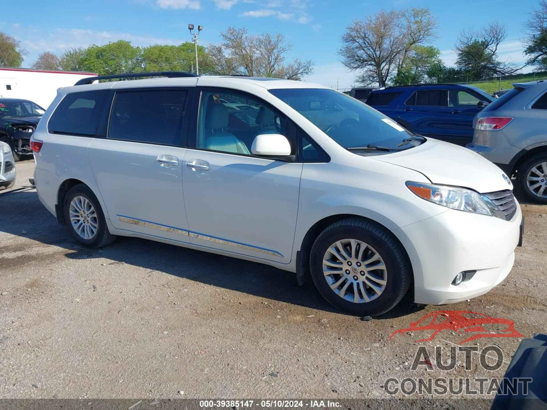 TOYOTA SIENNA 2016 - 5TDYK3DC2GS753667