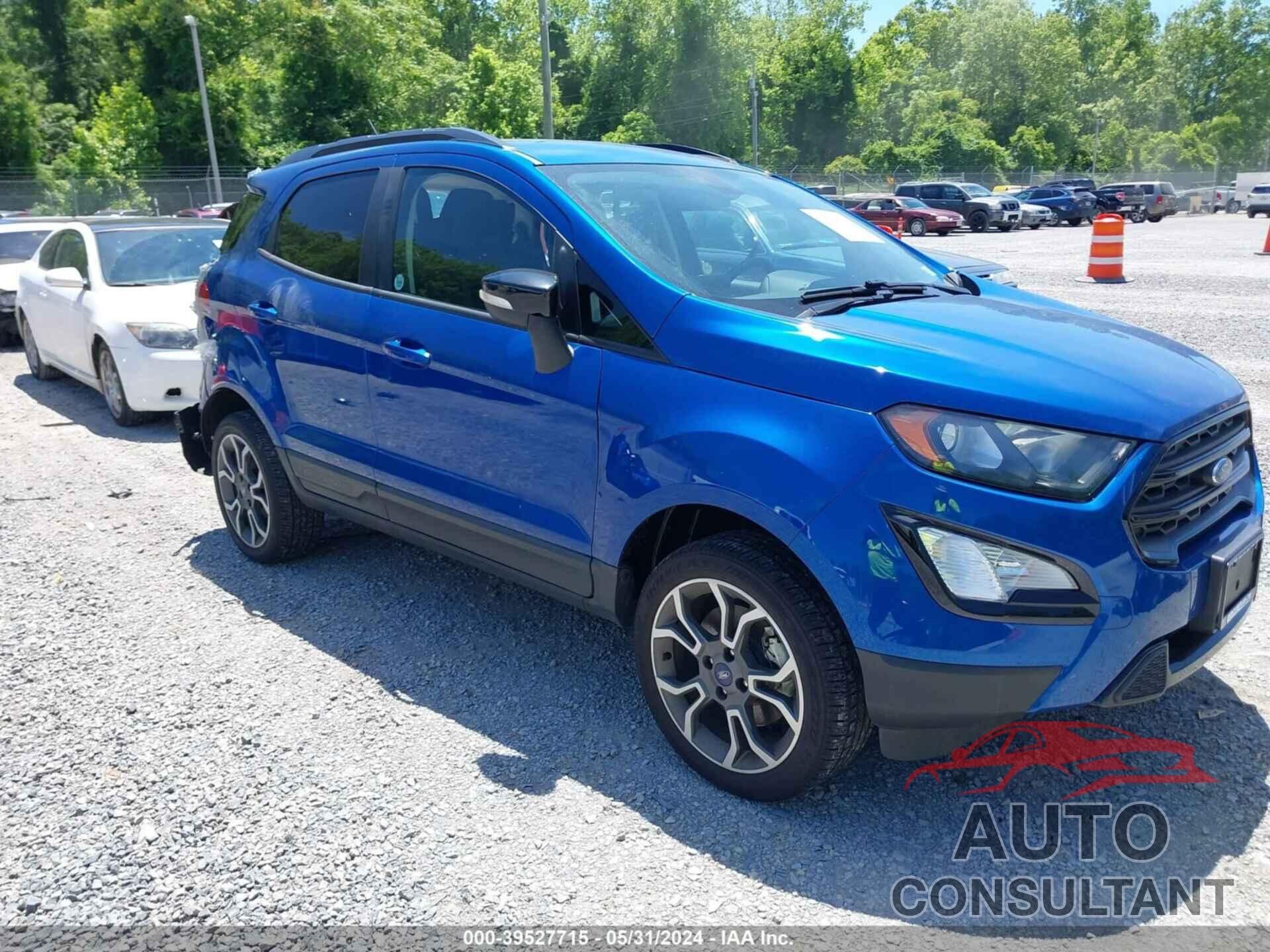 FORD ECOSPORT 2019 - MAJ6S3JL1KC299424