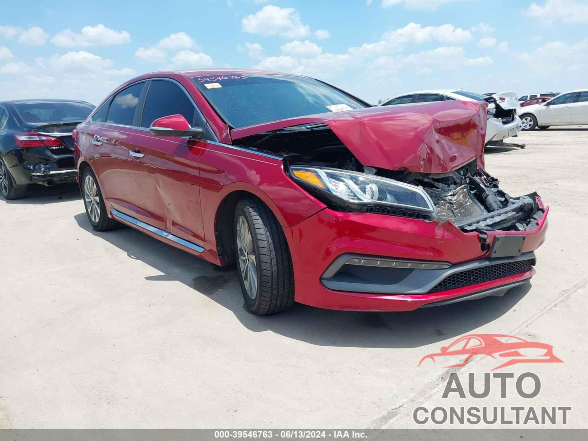 HYUNDAI SONATA 2016 - 5NPE34AF2GH430679