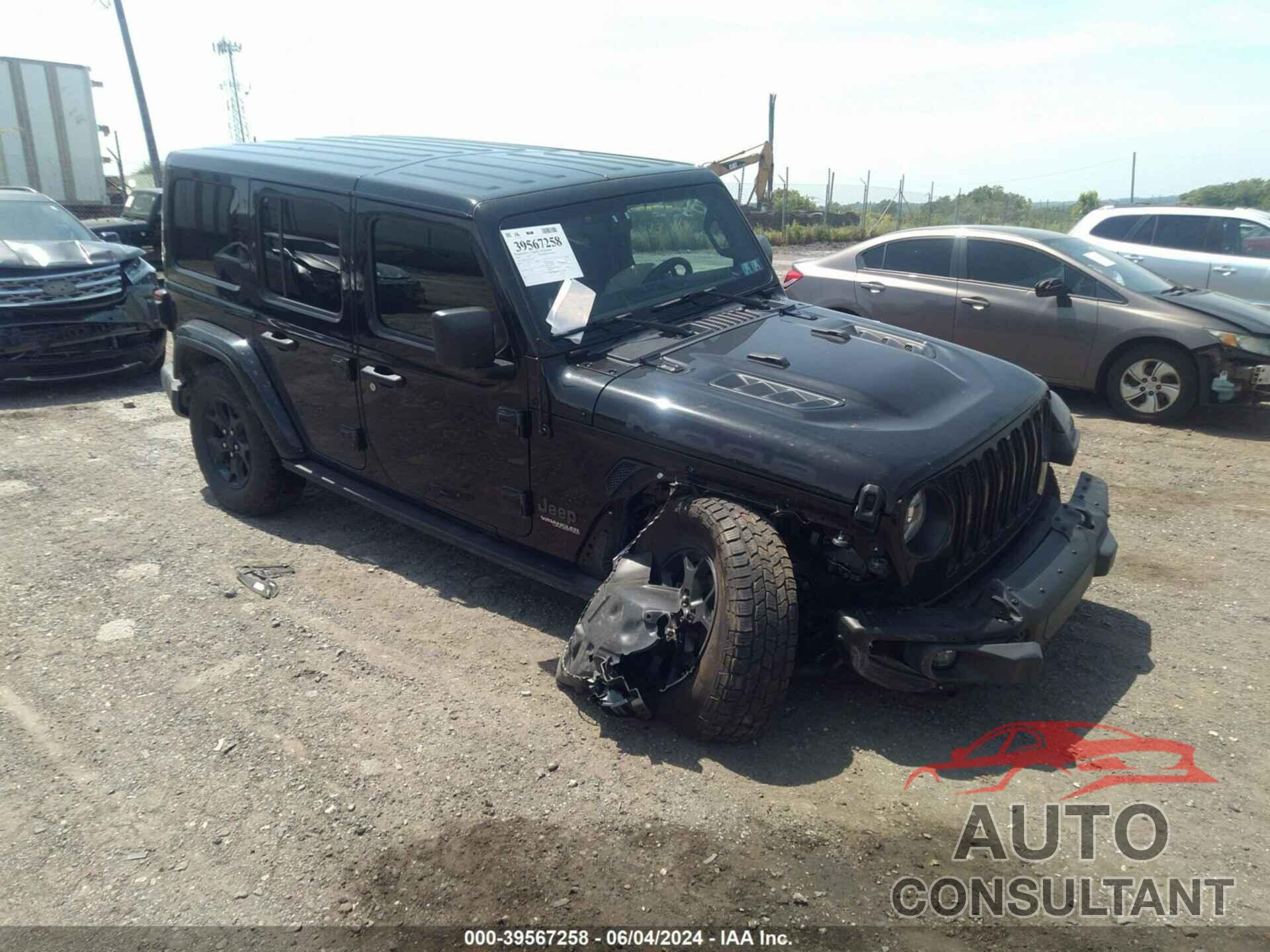 JEEP WRANGLER UNLIMITED 2018 - 1C4HJXEG4JW321455