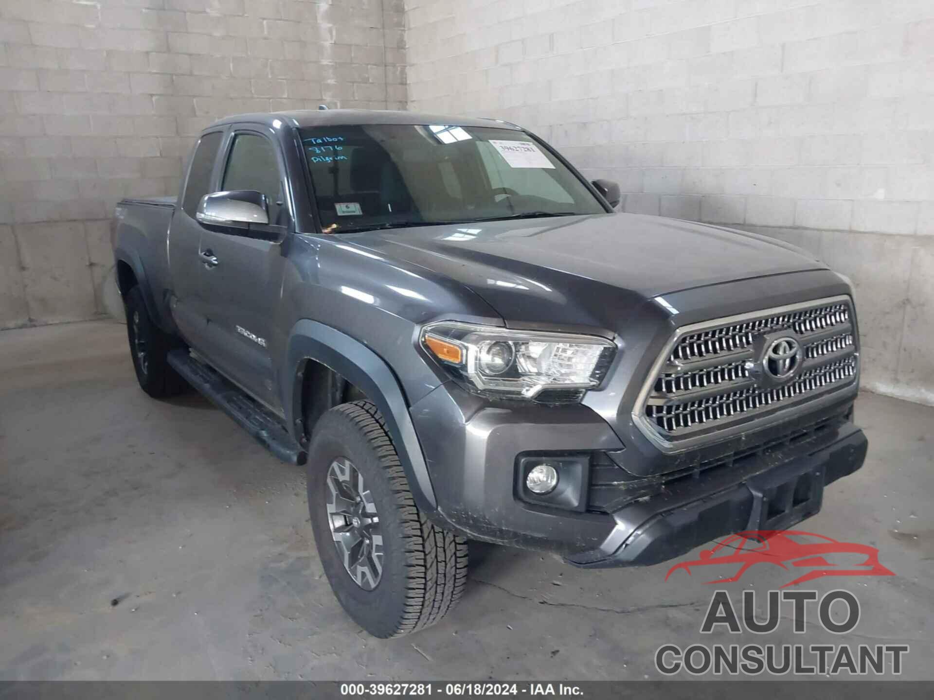 TOYOTA TACOMA 2016 - 5TFSZ5AN8GX027034