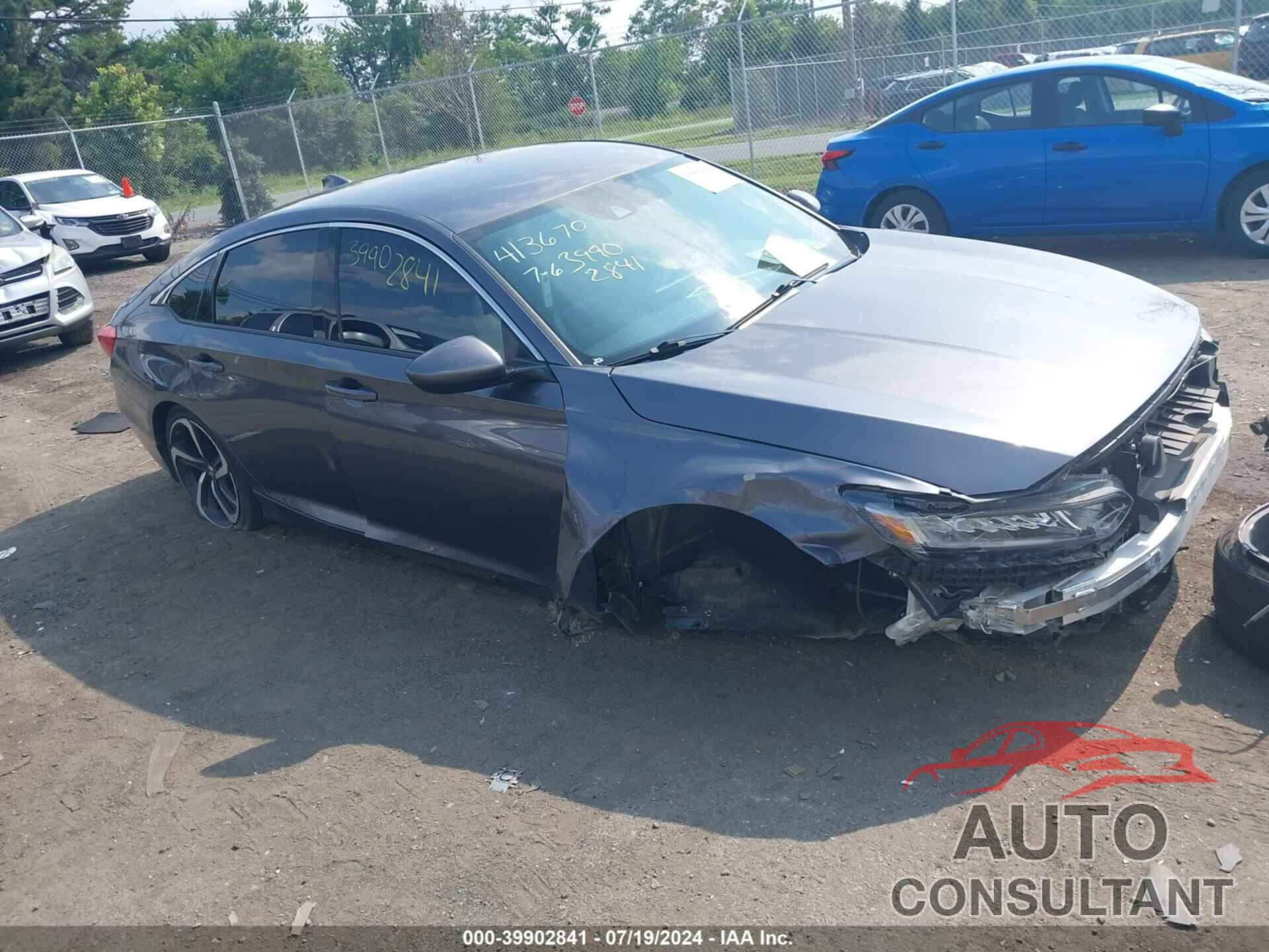 HONDA ACCORD 2019 - 1HGCV1F35KA038585