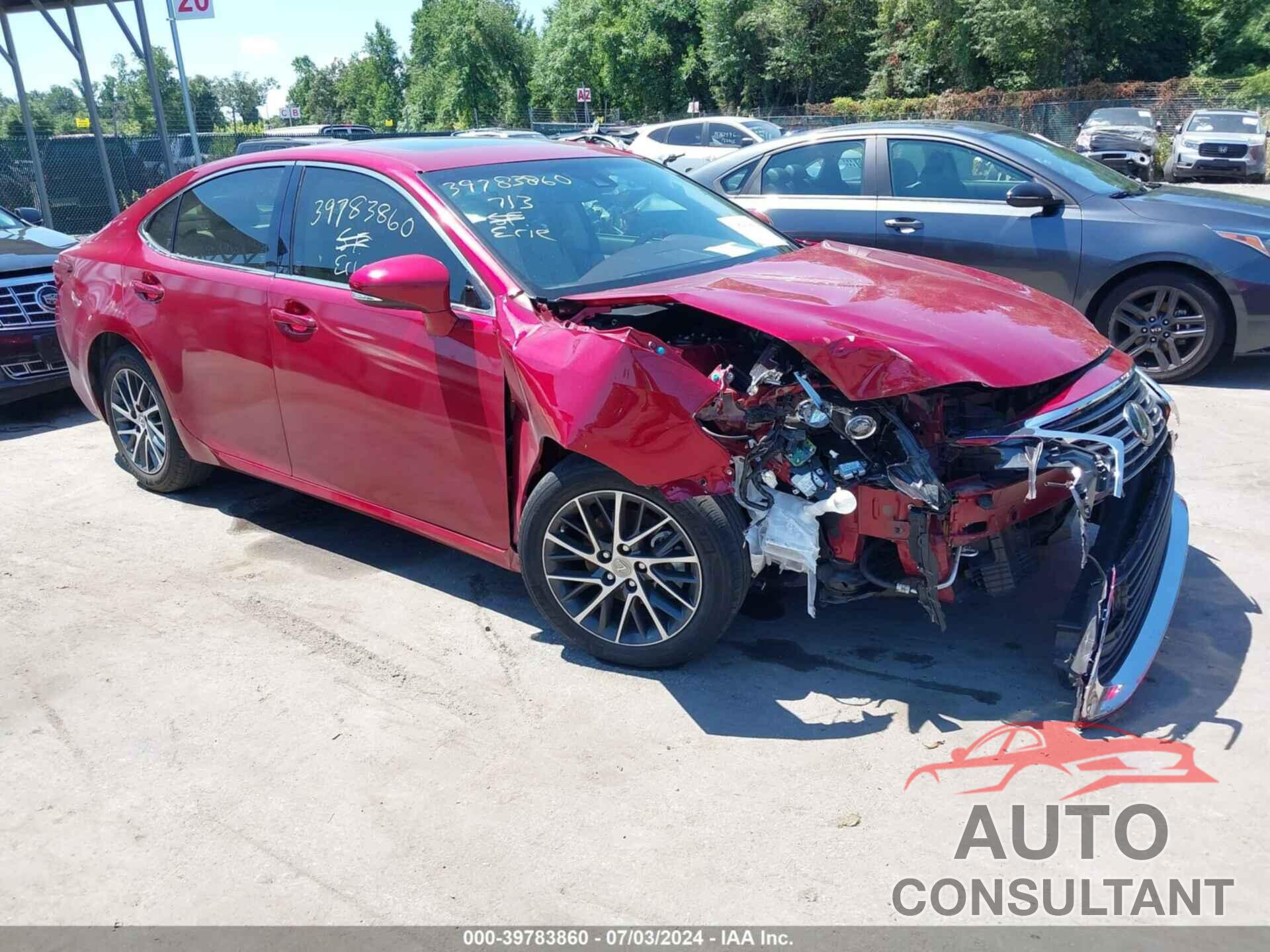 LEXUS ES 350 2016 - JTHBK1GG8G2215604