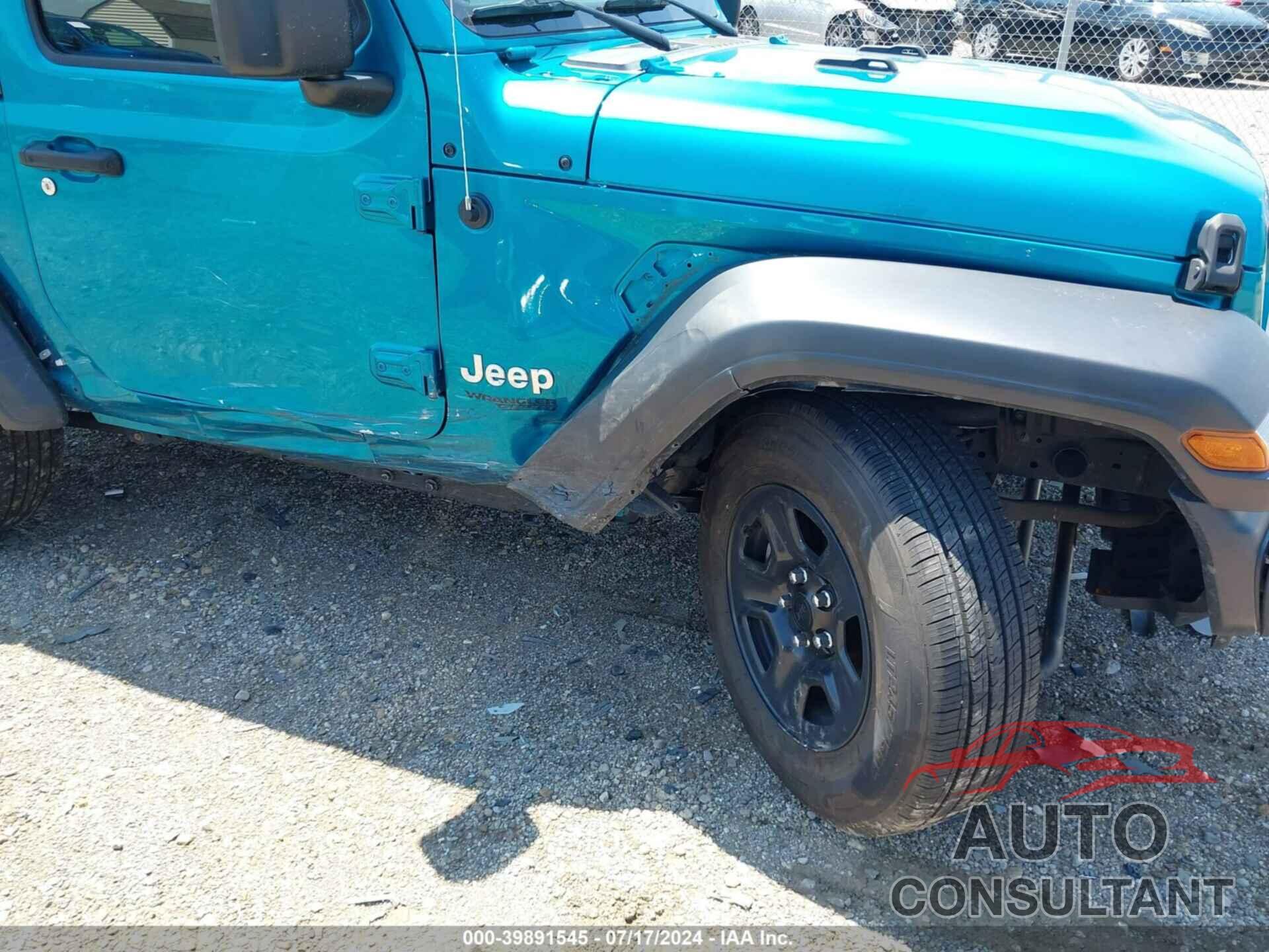 JEEP WRANGLER 2020 - 1C4GJXAN8LW185236