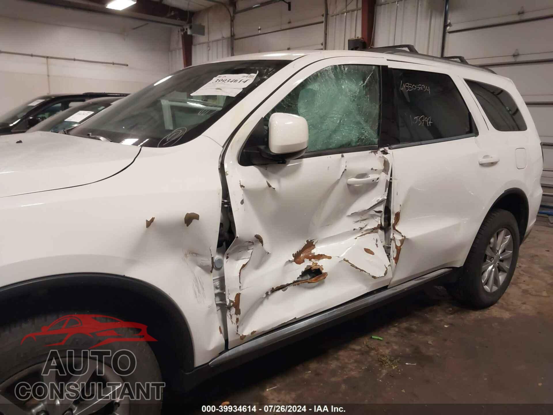 DODGE DURANGO 2017 - 1C4RDJAG5HC833834