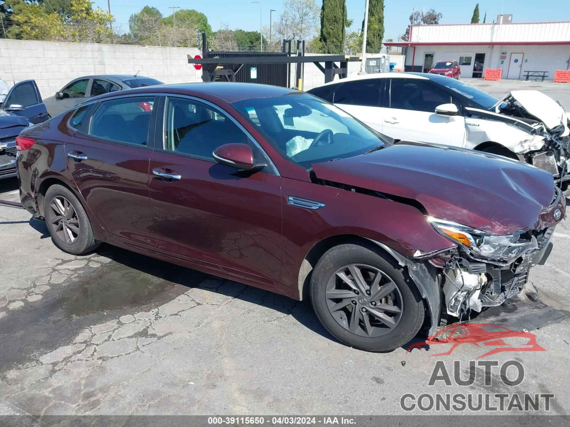 KIA OPTIMA 2019 - 5XXGT4L33KG349934