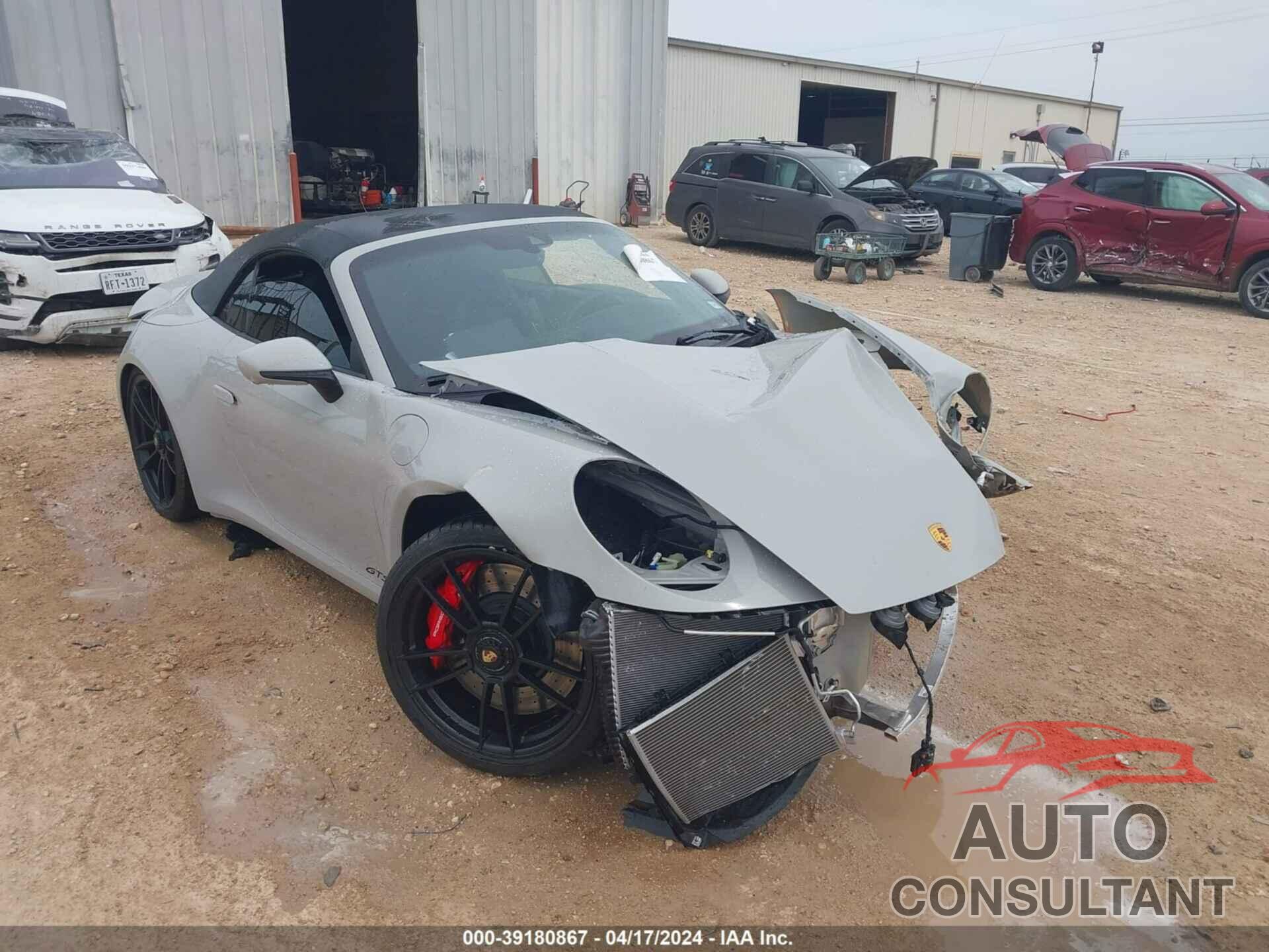 PORSCHE 911 2022 - WP0CB2A95NS244786