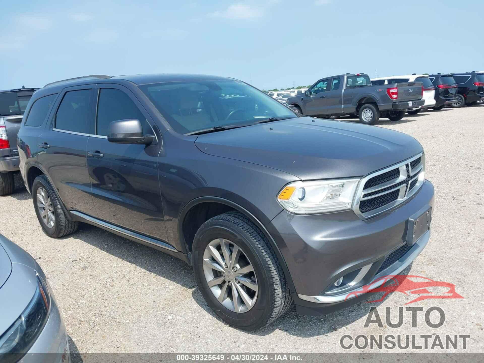 DODGE DURANGO 2017 - 1C4RDJAG2HC906786