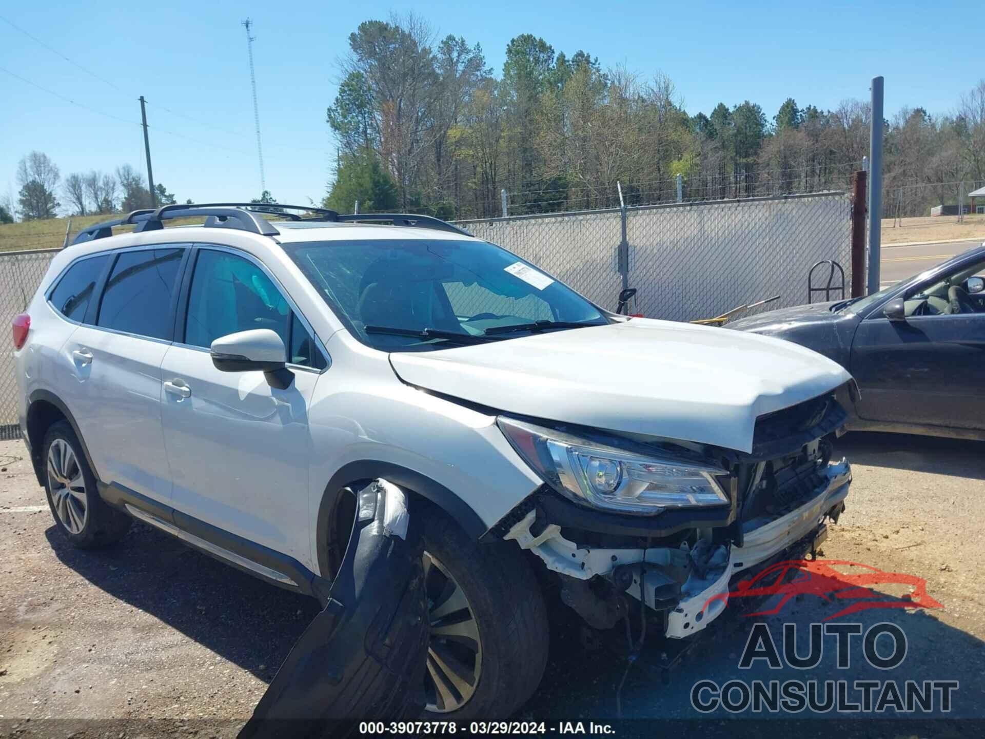 SUBARU ASCENT 2019 - 4S4WMAPDXK3480820