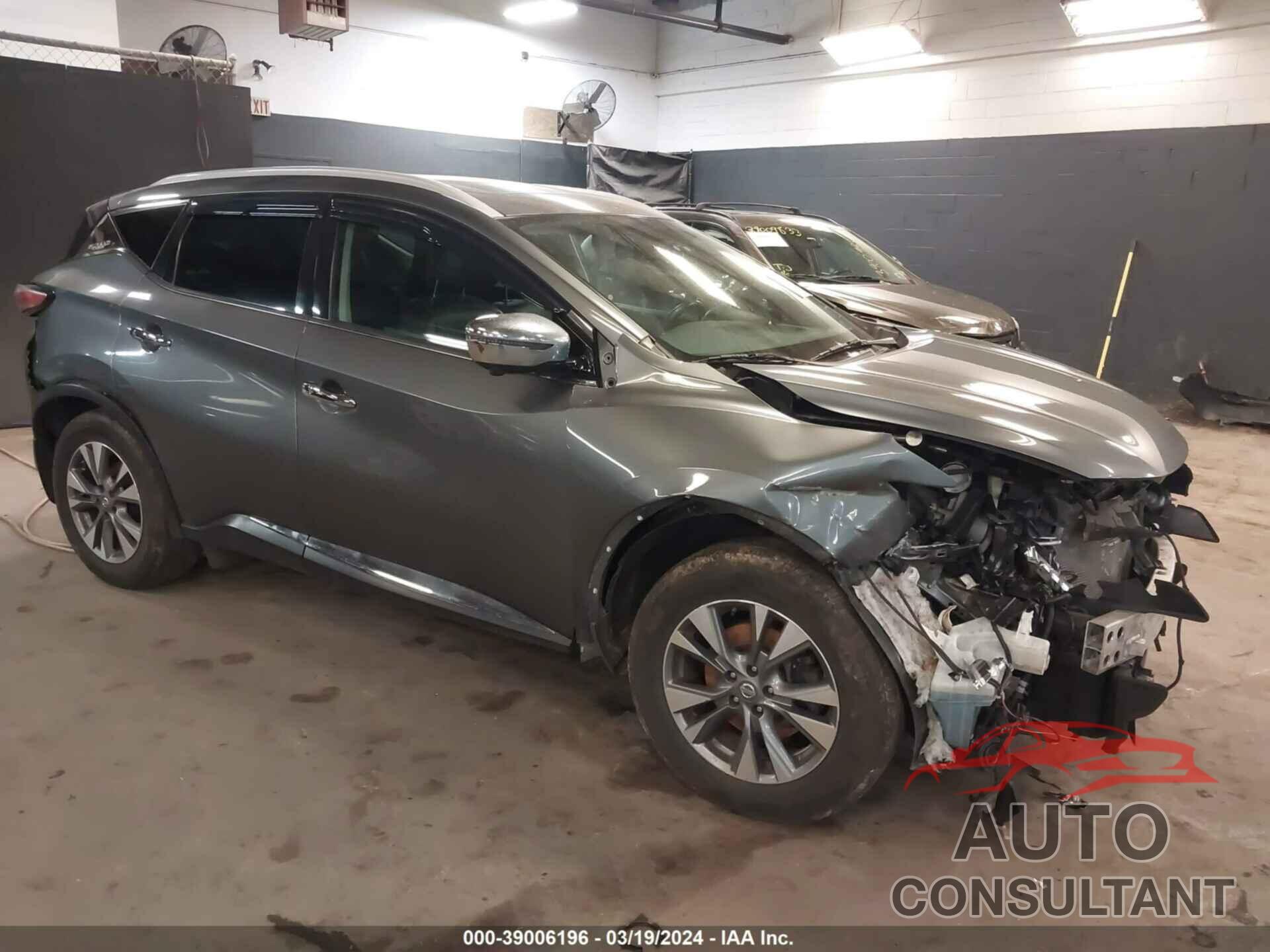 NISSAN MURANO 2016 - 5N1AZ2MHXGN160109