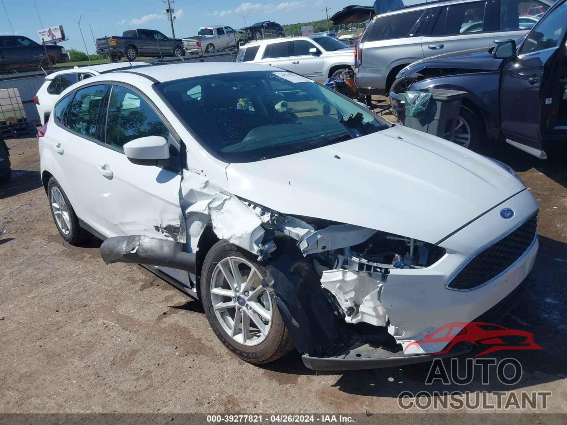 FORD FOCUS 2018 - 1FADP3K20JL286774