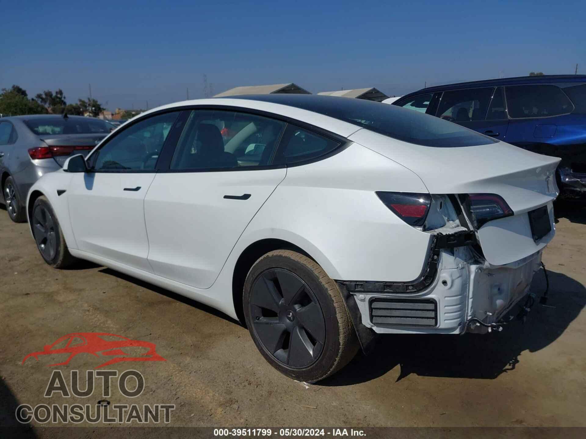 TESLA MODEL 3 2022 - 5YJ3E1EB4NF158056