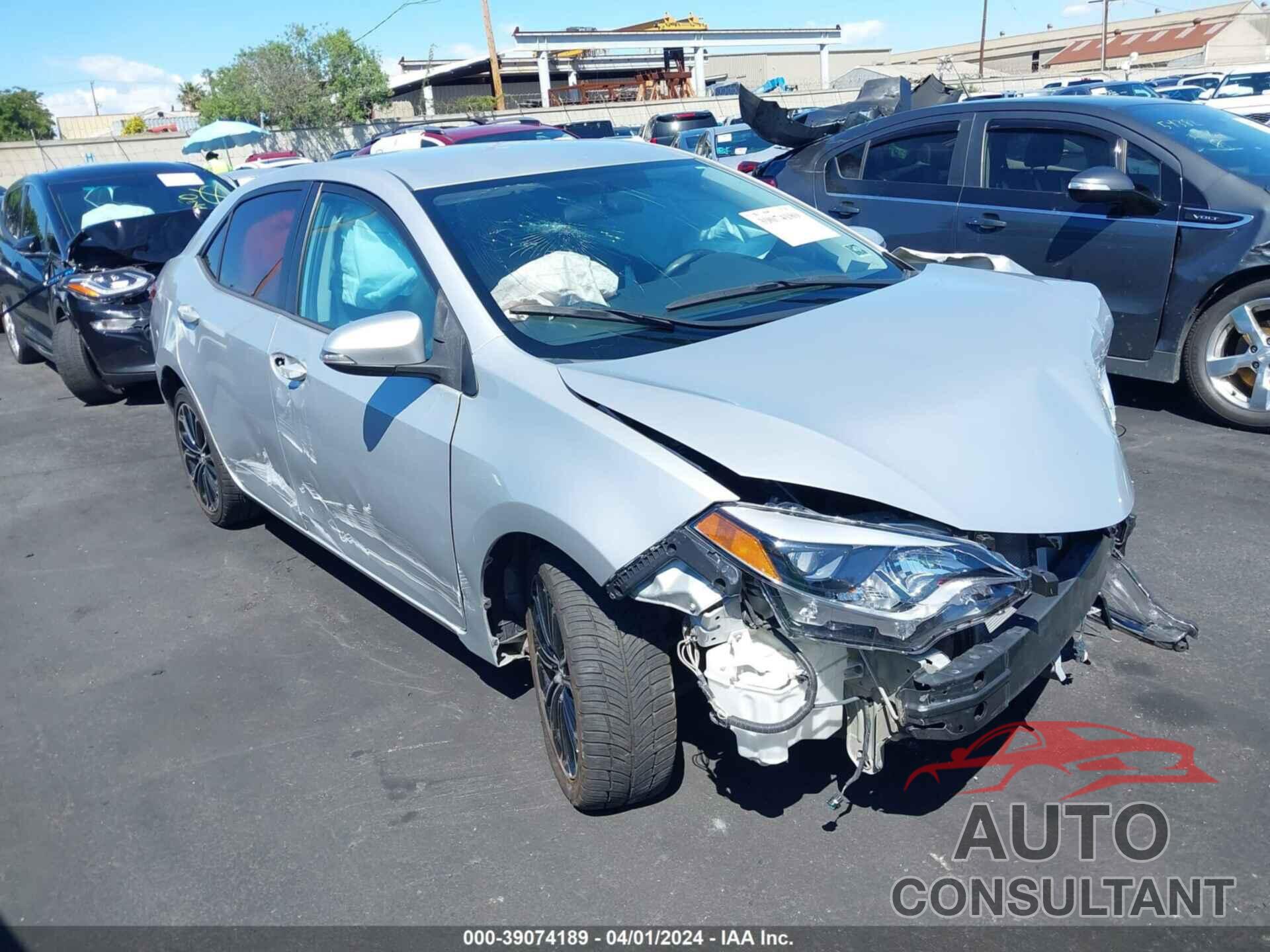 TOYOTA COROLLA 2016 - 5YFBURHE9GP447170