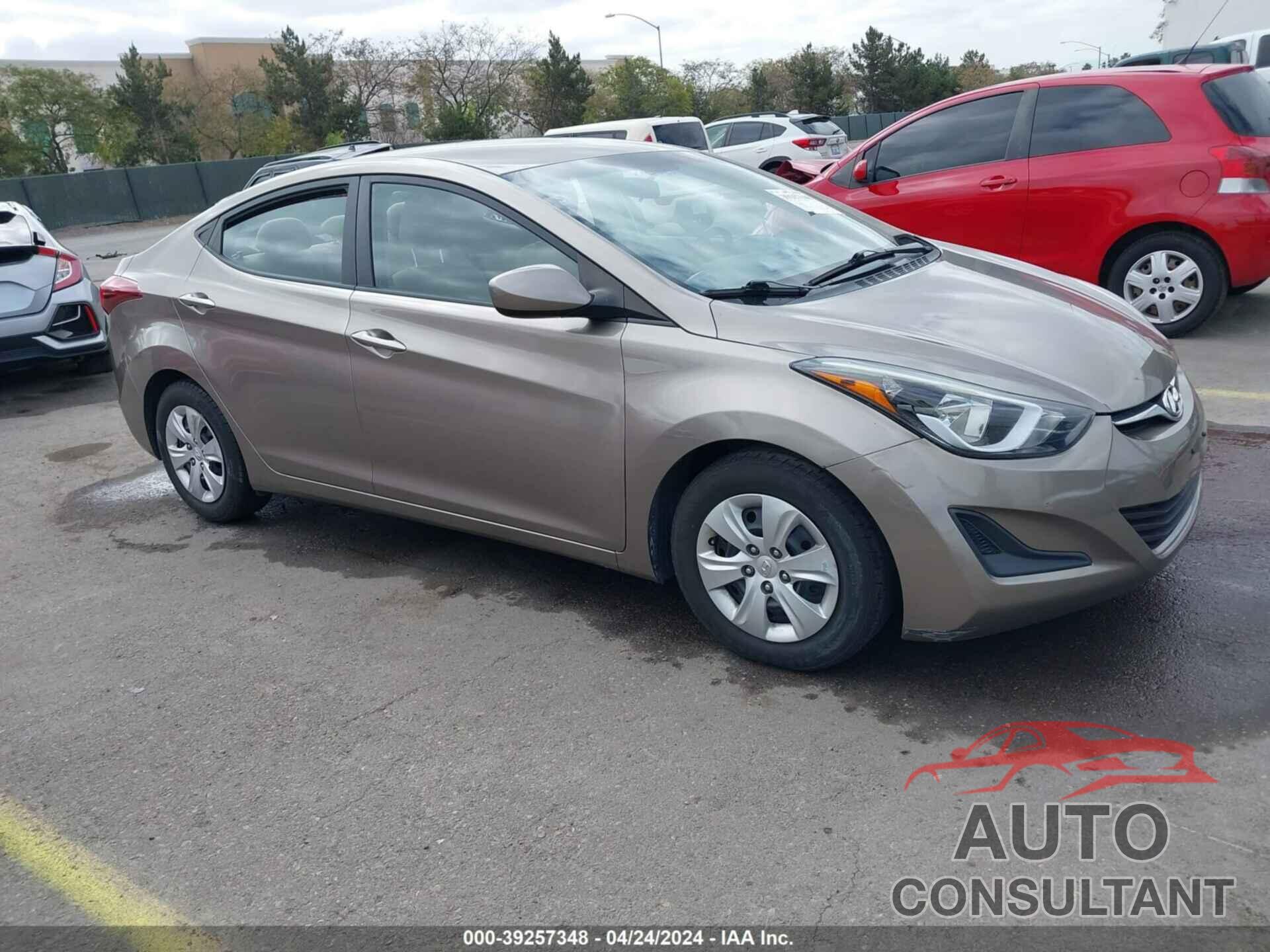 HYUNDAI ELANTRA 2016 - 5NPDH4AE6GH698395