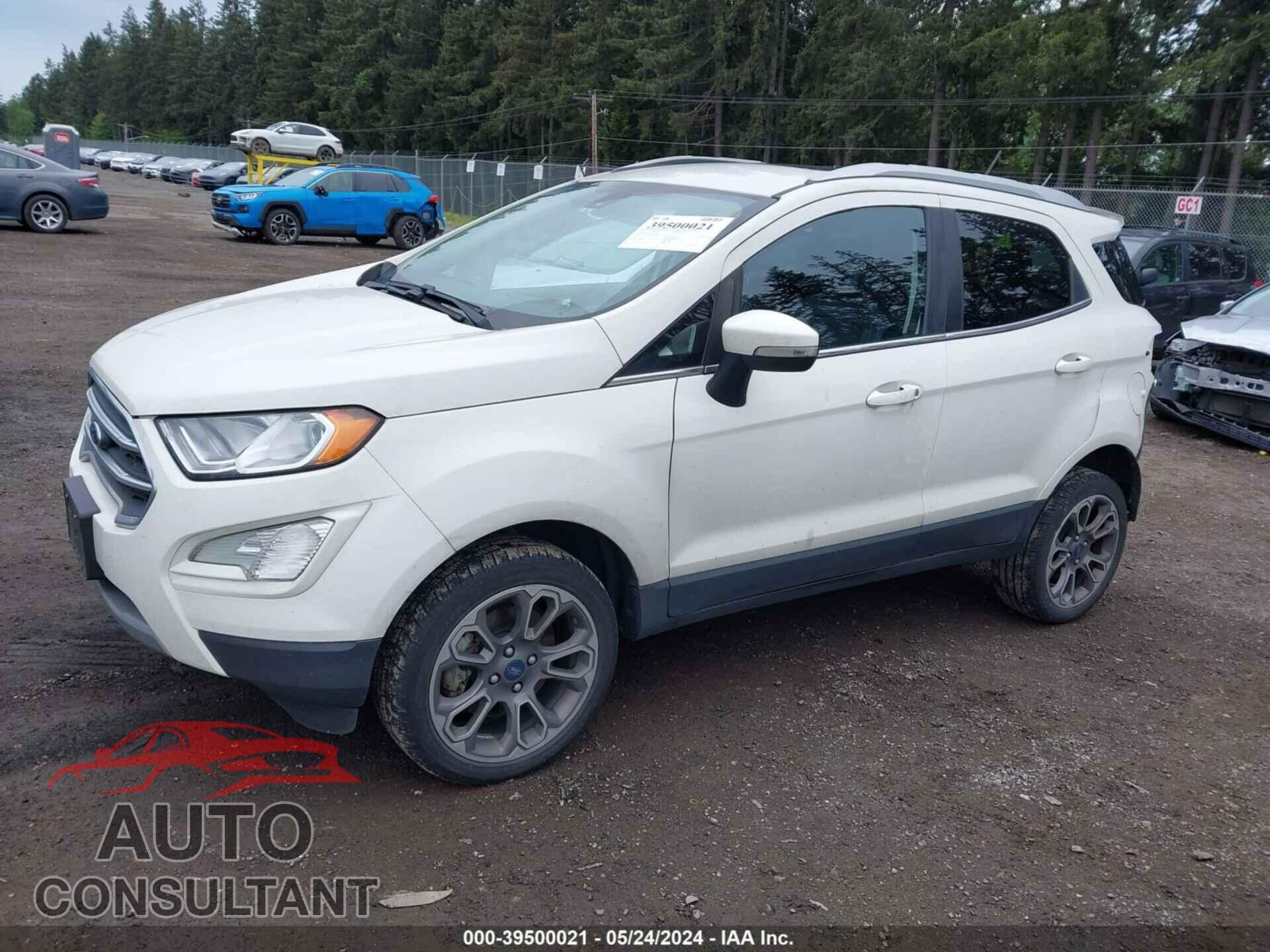 FORD ECOSPORT 2020 - MAJ6S3KL6LC362324