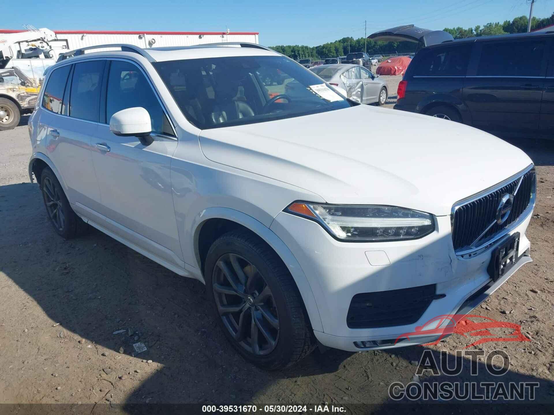 VOLVO XC90 2016 - YV4A22PK7G1027103