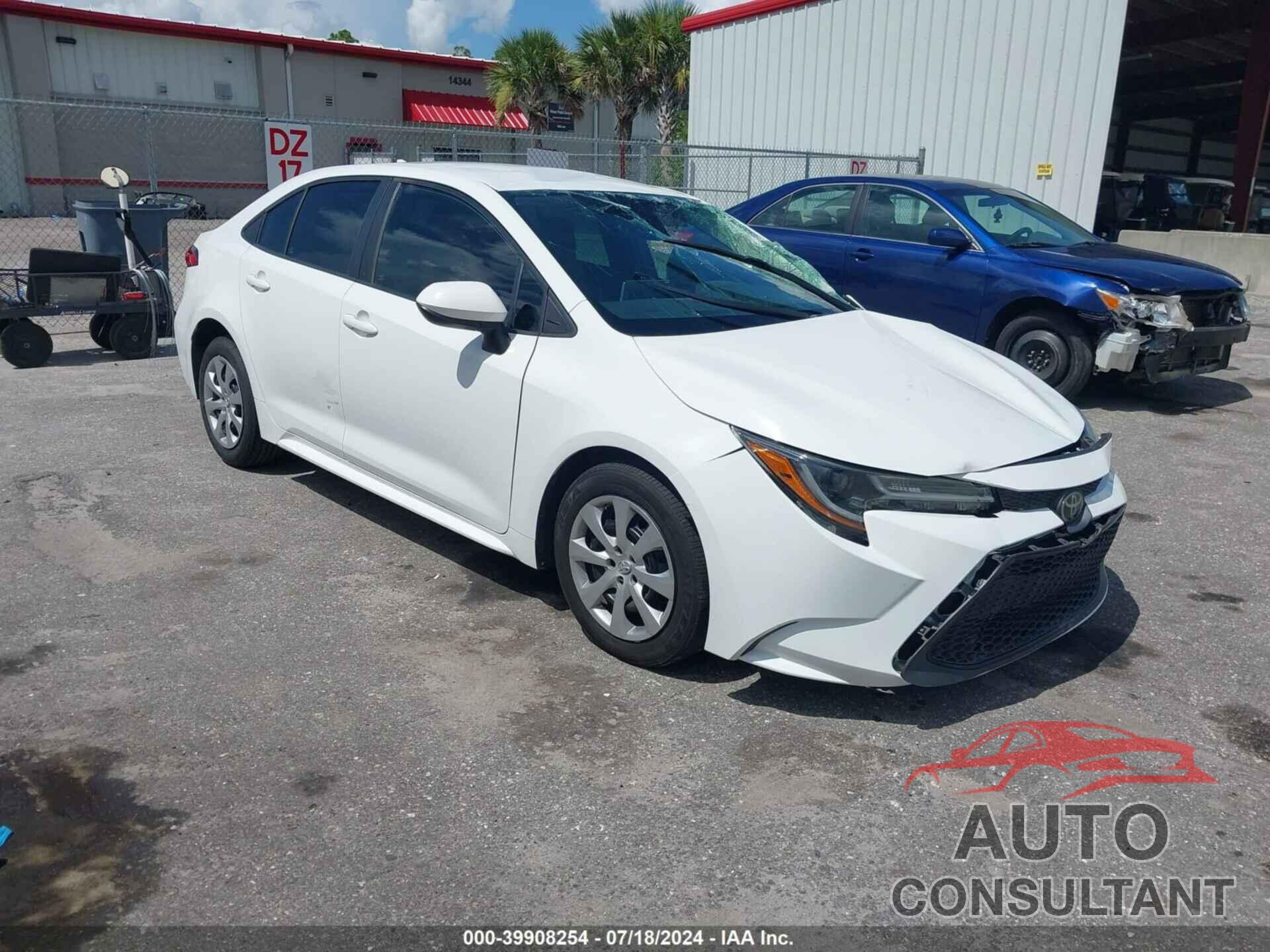 TOYOTA COROLLA 2020 - 5YFEPRAE0LP068003