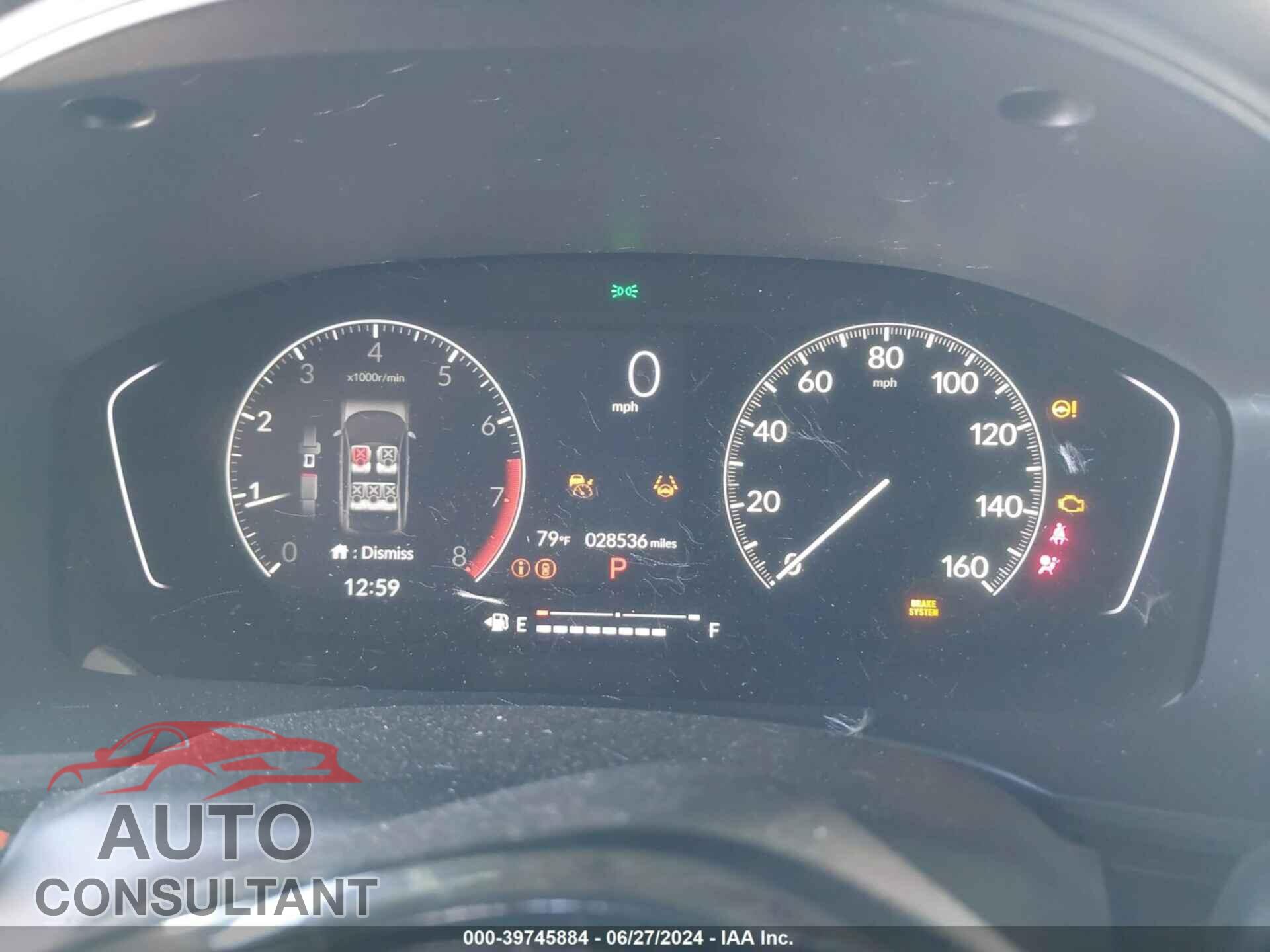 HONDA CIVIC 2023 - 2HGFE1F70PH322859