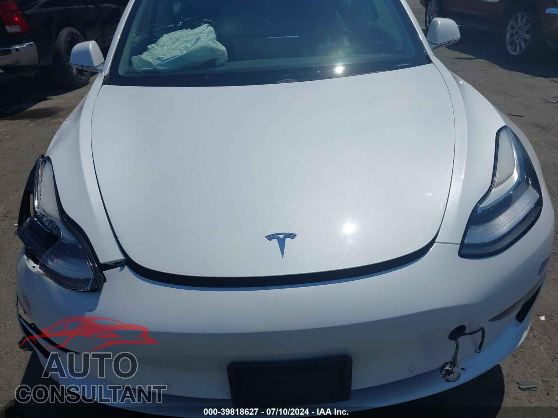 TESLA MODEL 3 2019 - 5YJ3E1EB5KF452948