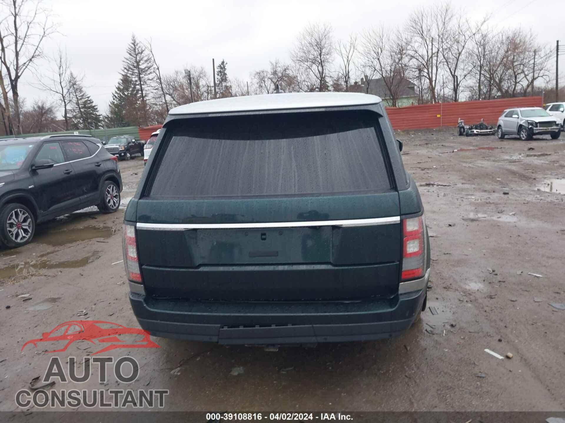 LAND ROVER RANGE ROVER 2016 - SALGS2EF7GA270079