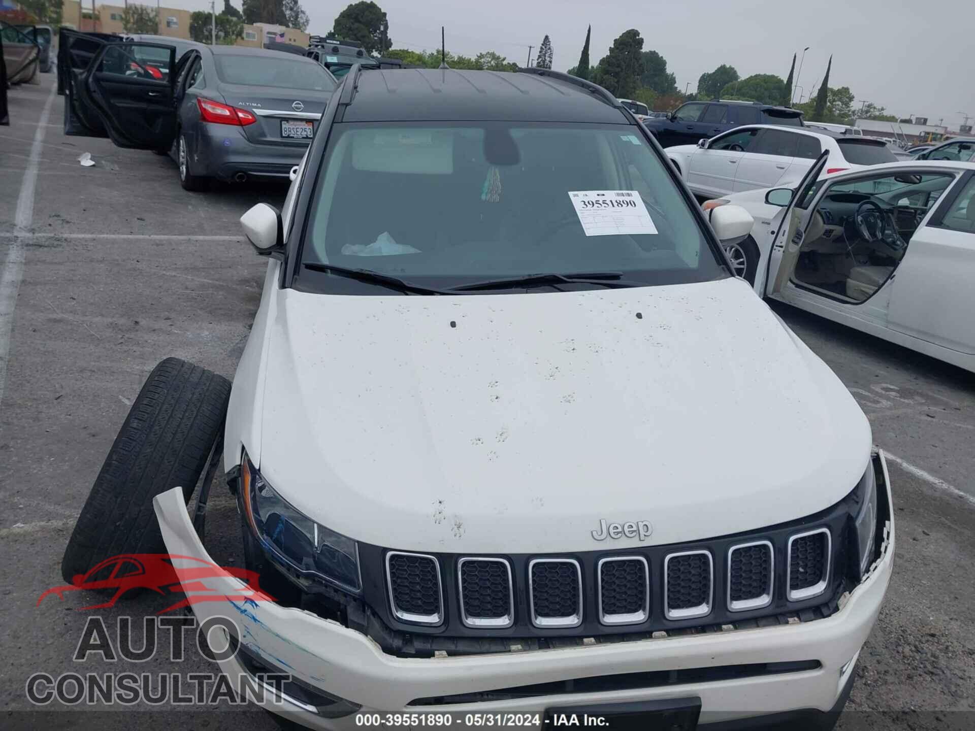 JEEP COMPASS 2020 - 3C4NJCCB5LT150596