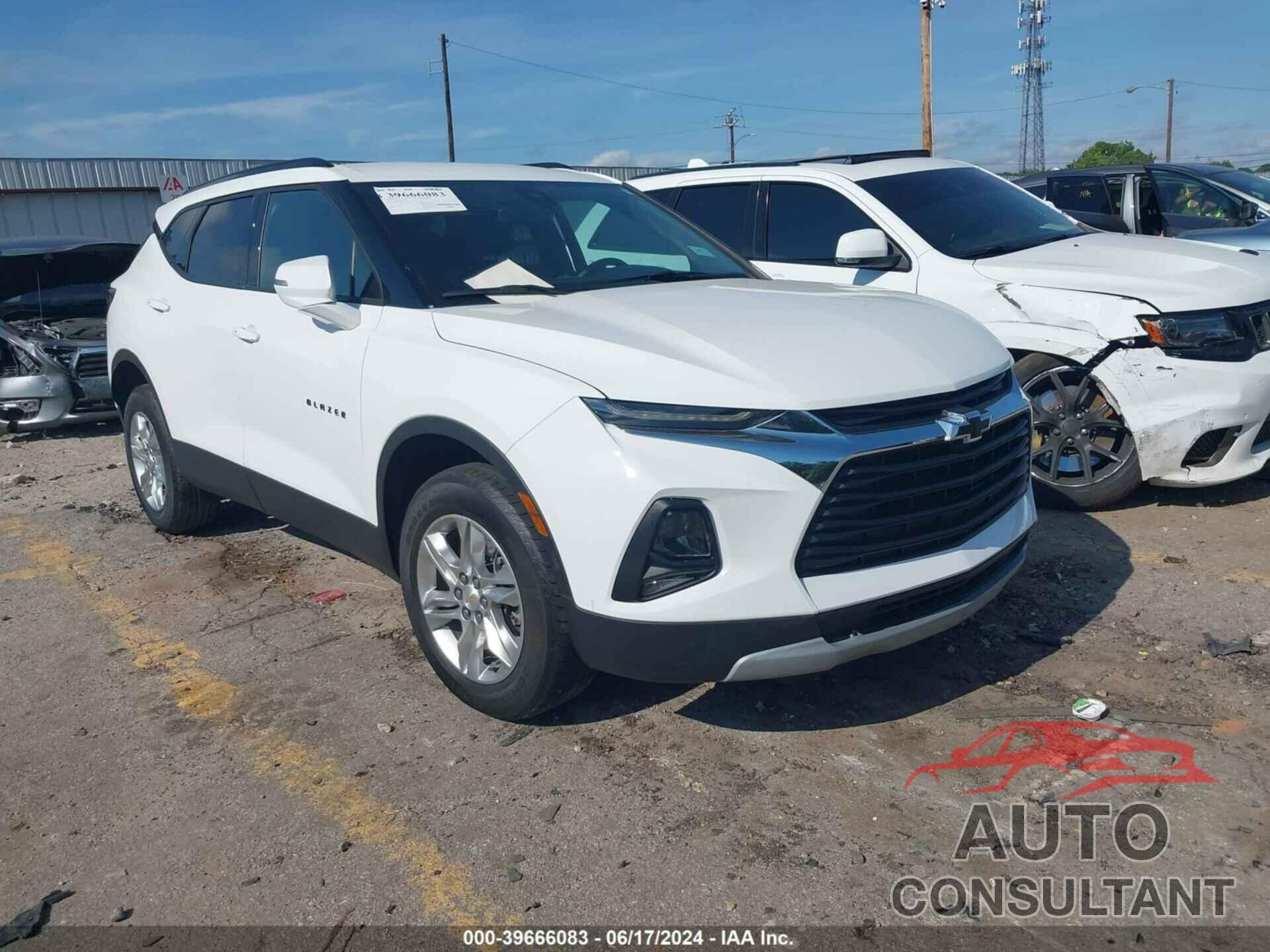 CHEVROLET BLAZER 2021 - 3GNKBCRS4MS534455