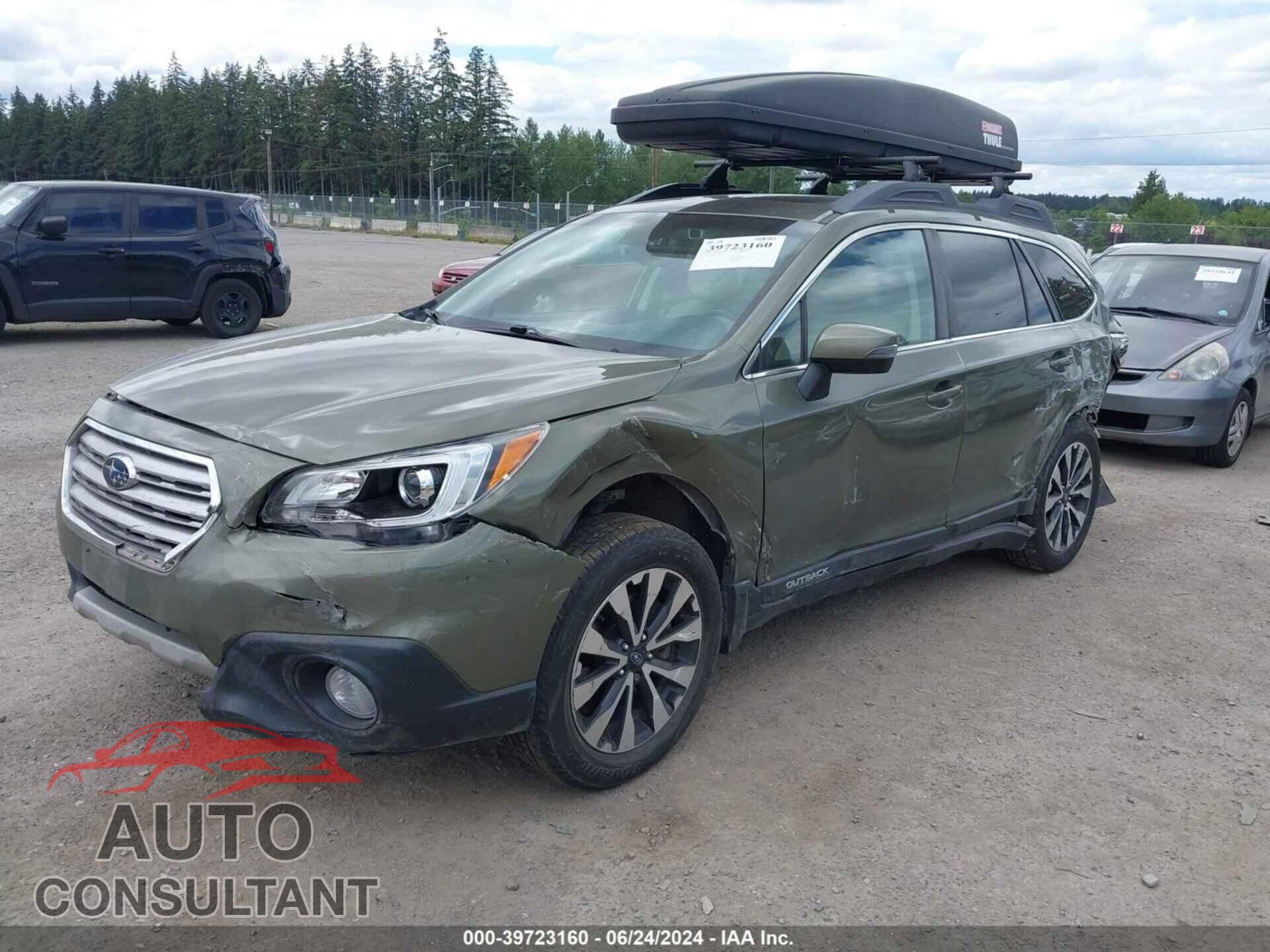 SUBARU OUTBACK 2017 - 4S4BSANC4H3378324