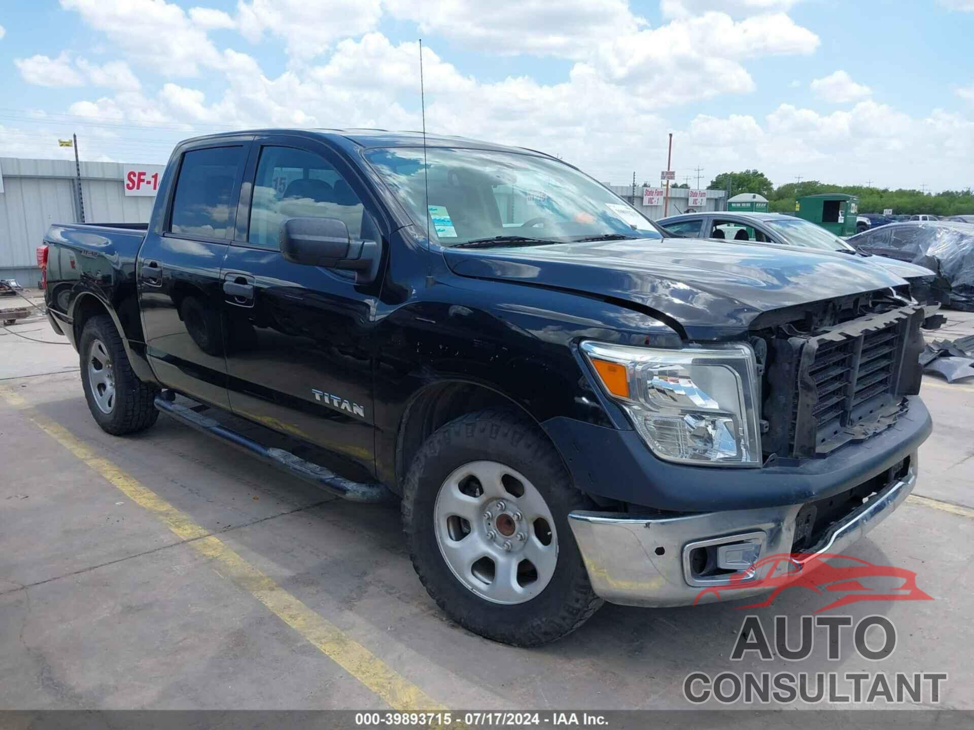 NISSAN TITAN 2017 - 1N6AA1EKXHN573842