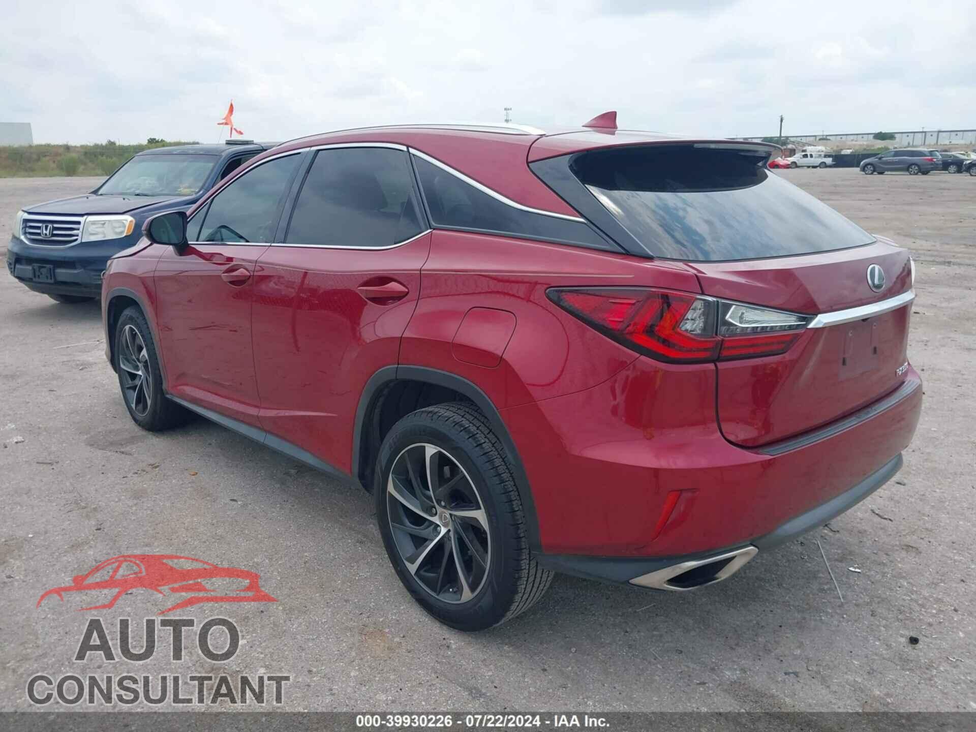 LEXUS RX 350 2017 - 2T2ZZMCA7HC041103