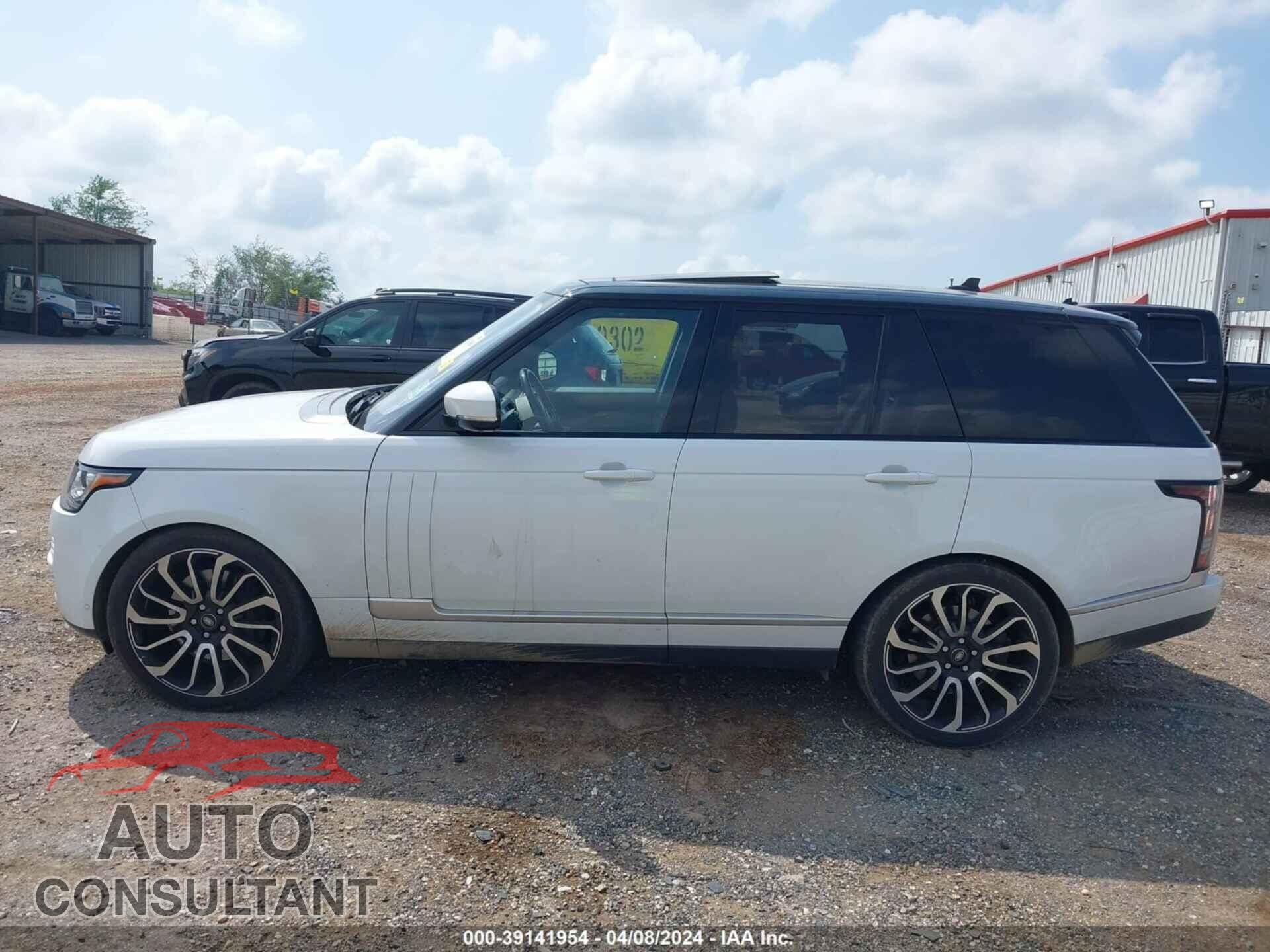 LAND ROVER RANGE ROVER 2016 - SALGS2EF6GA247683