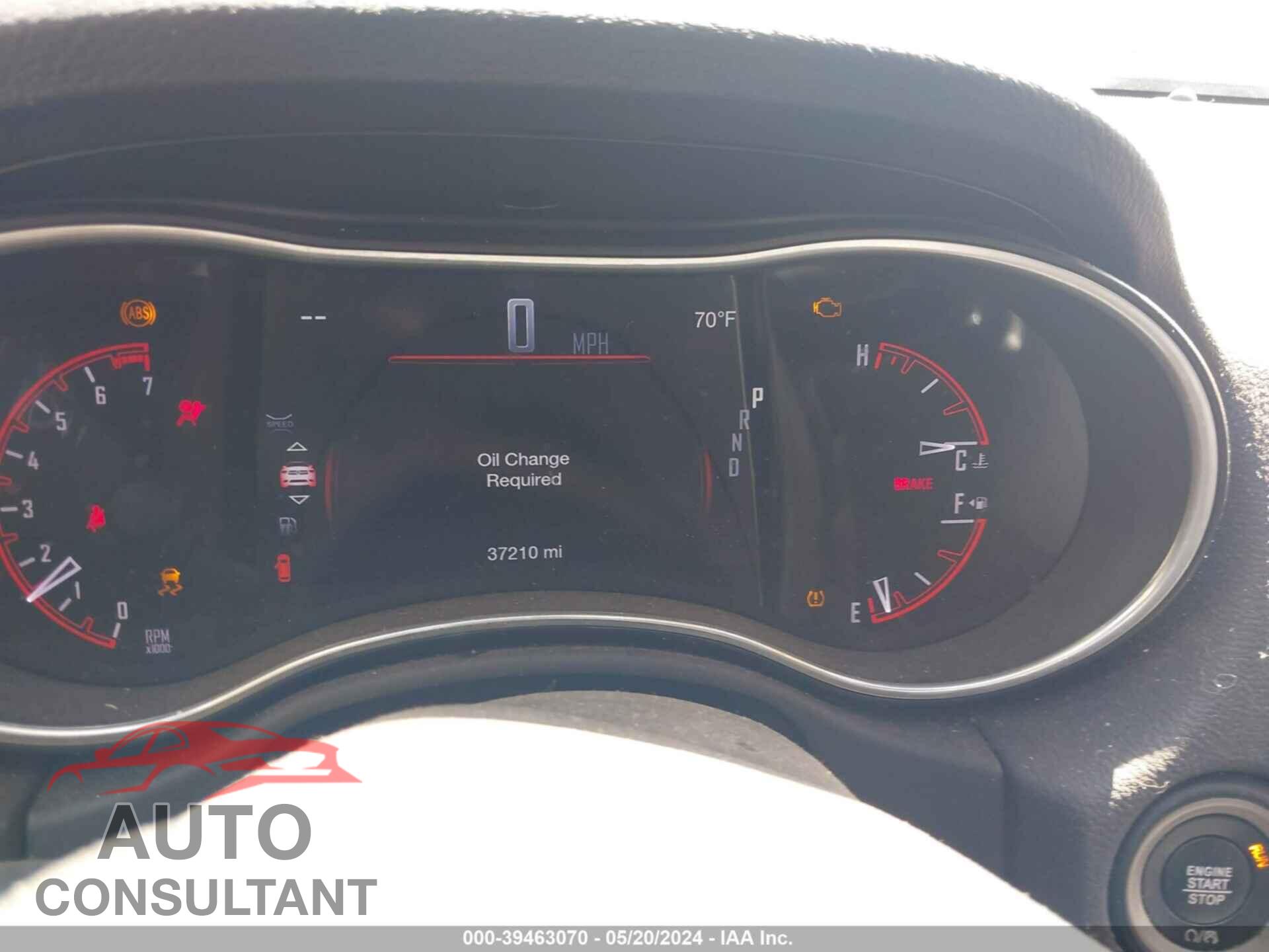 DODGE DURANGO 2019 - 1C4RDJAG7KC754091