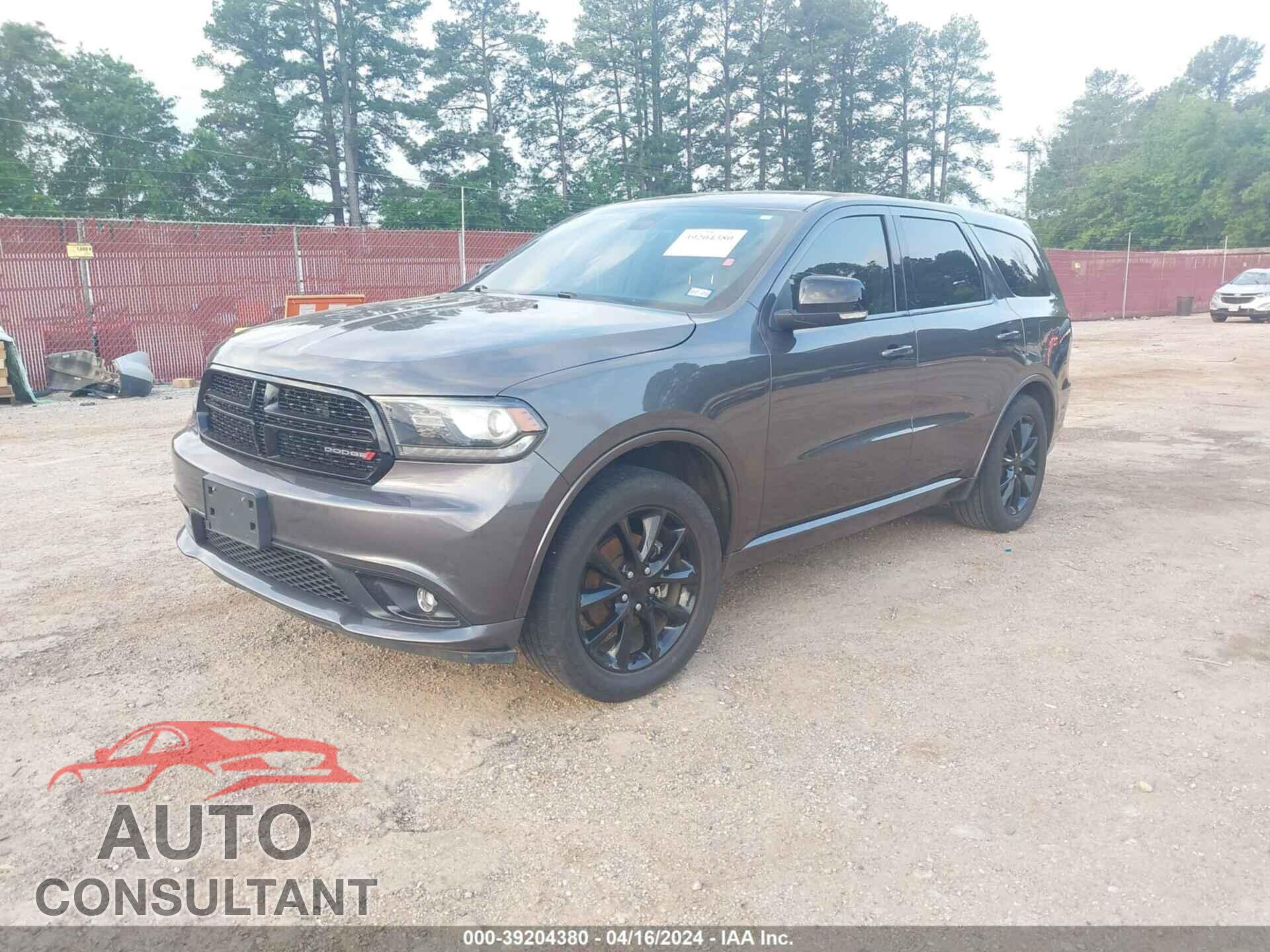 DODGE DURANGO 2017 - 1C4RDHDG8HC622938