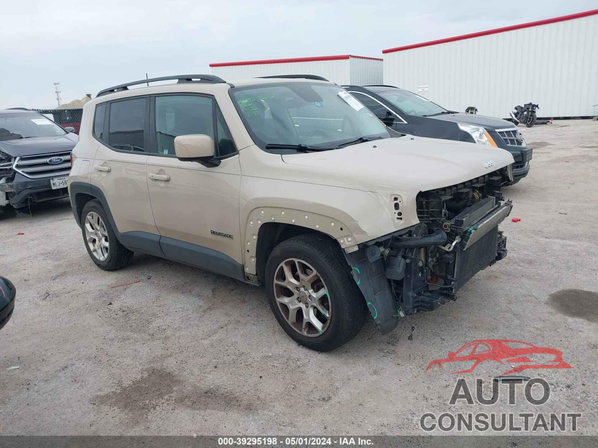 JEEP RENEGADE 2016 - ZACCJABT2GPC65689