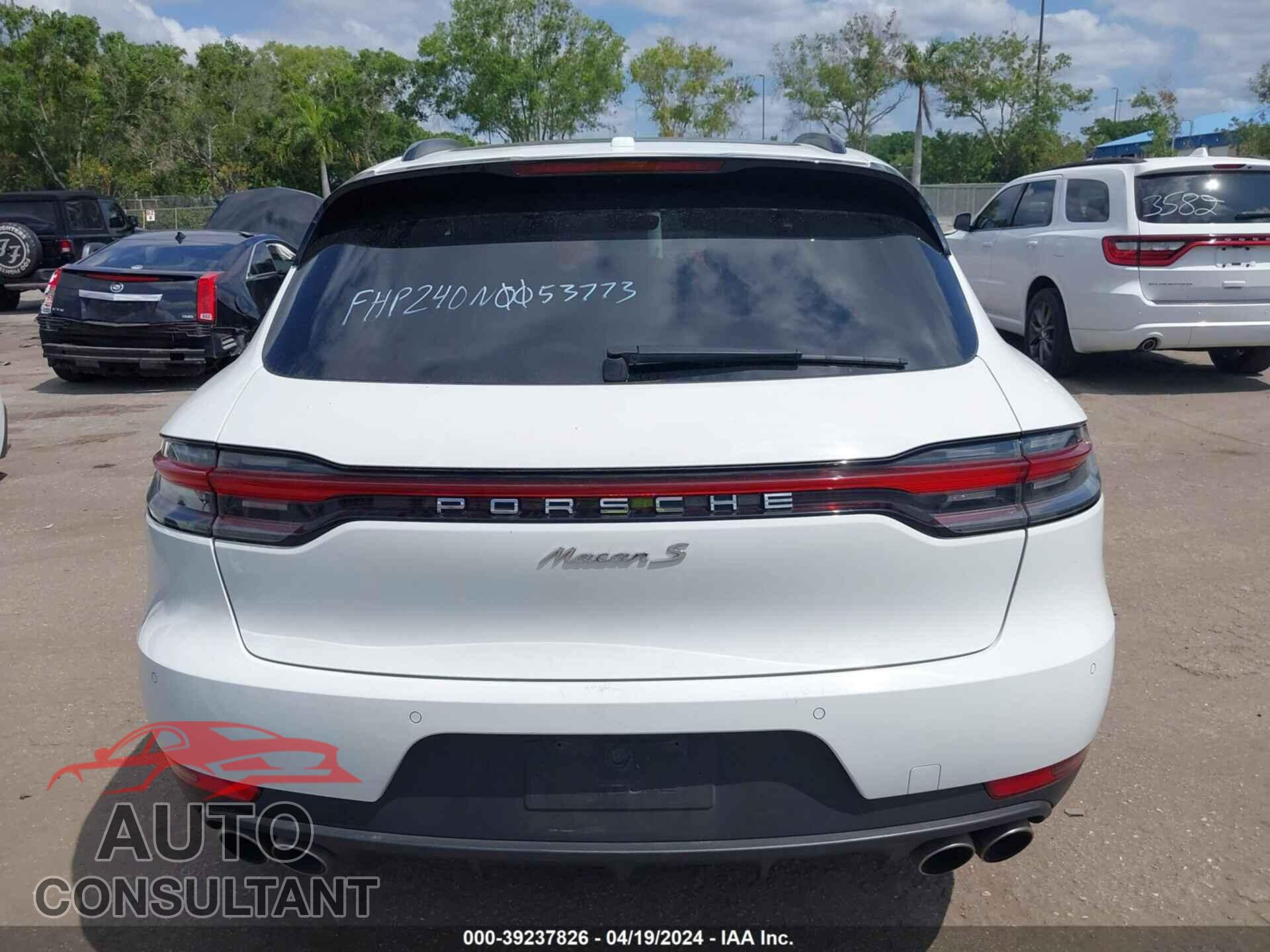 PORSCHE MACAN 2020 - WP1AB2A58LLB32042