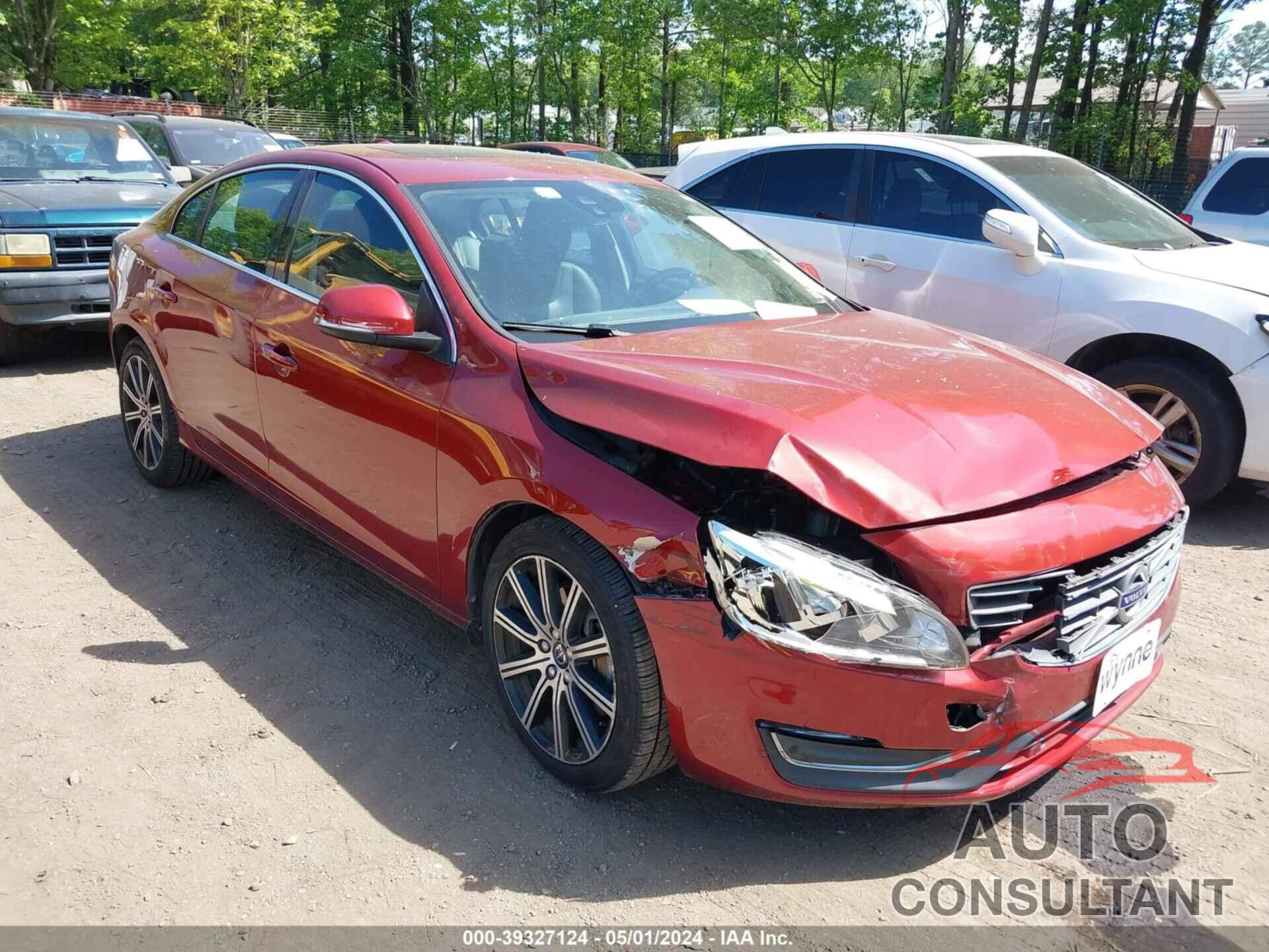 VOLVO S60 INSCRIPTION 2016 - LYV612TK5GB098391