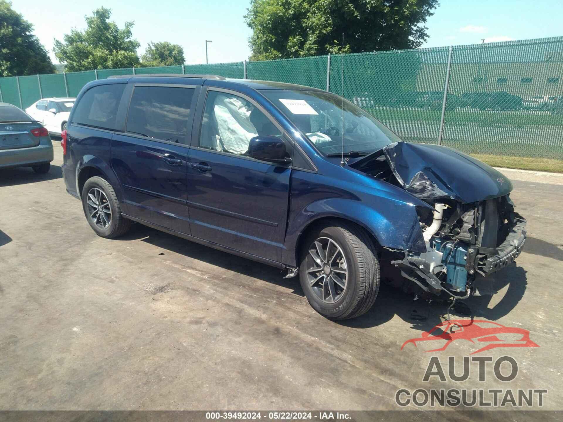 DODGE GRAND CARAVAN 2017 - 2C4RDGEG6HR726084